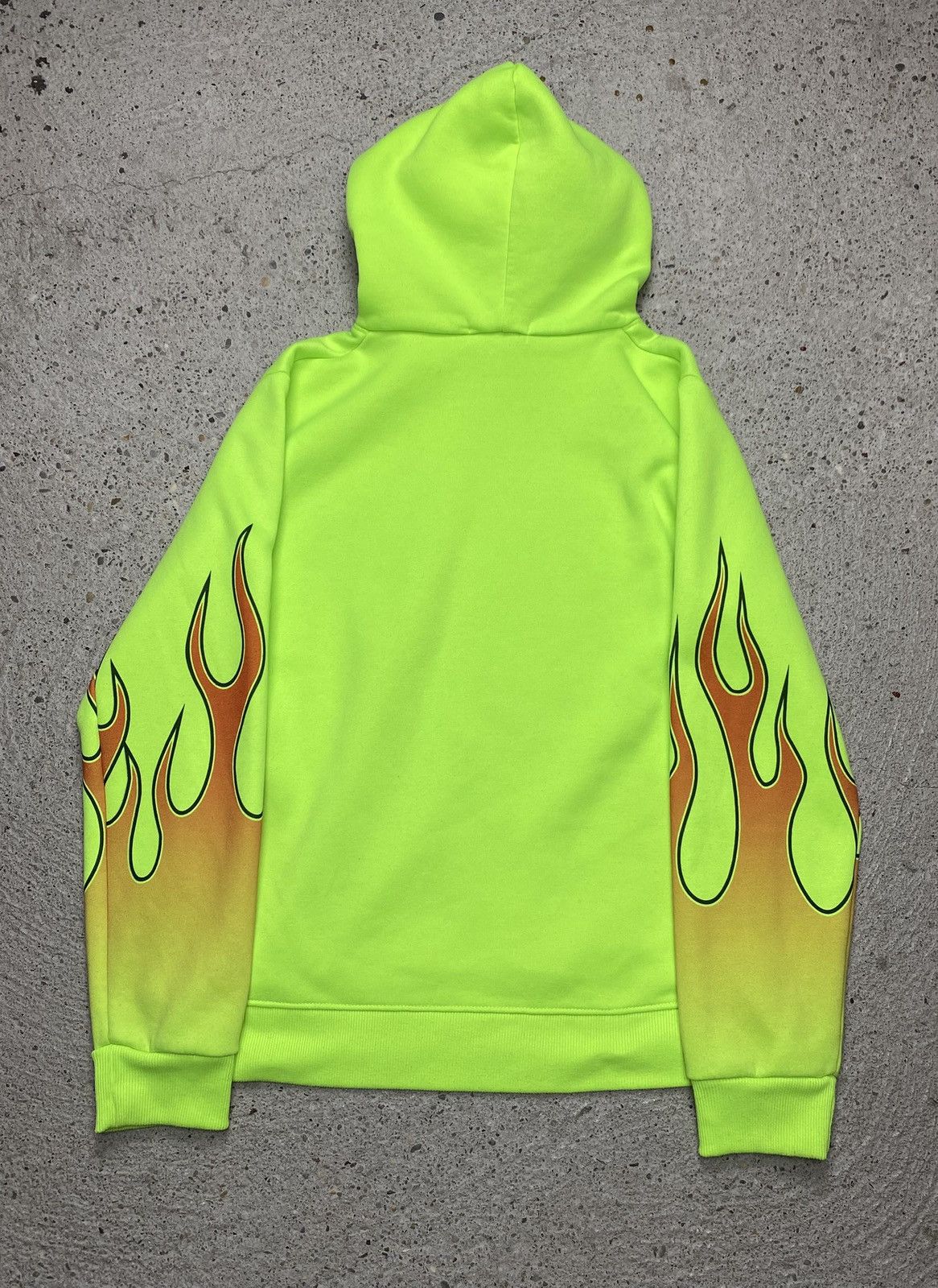 AC/DC Neon green ac dc hoodie flames rare Size US M / EU 48-50 / 2 - 8 Thumbnail