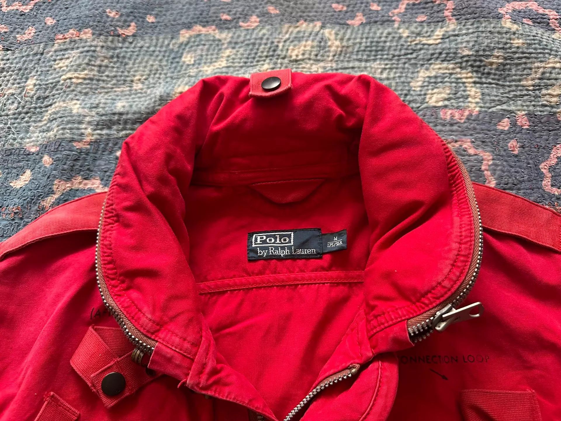 RRL Ralph Lauren Polo RRL Nautical Jacket M Distressed Light Red Size US M / EU 48-50 / 2 - 5 Thumbnail