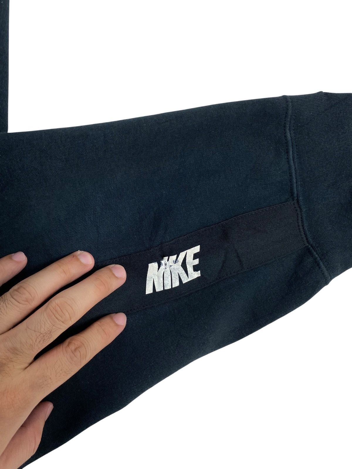 Nike Rare‼️ Nike Side Tape Logo Sweatpants Size US 31 - 9 Thumbnail