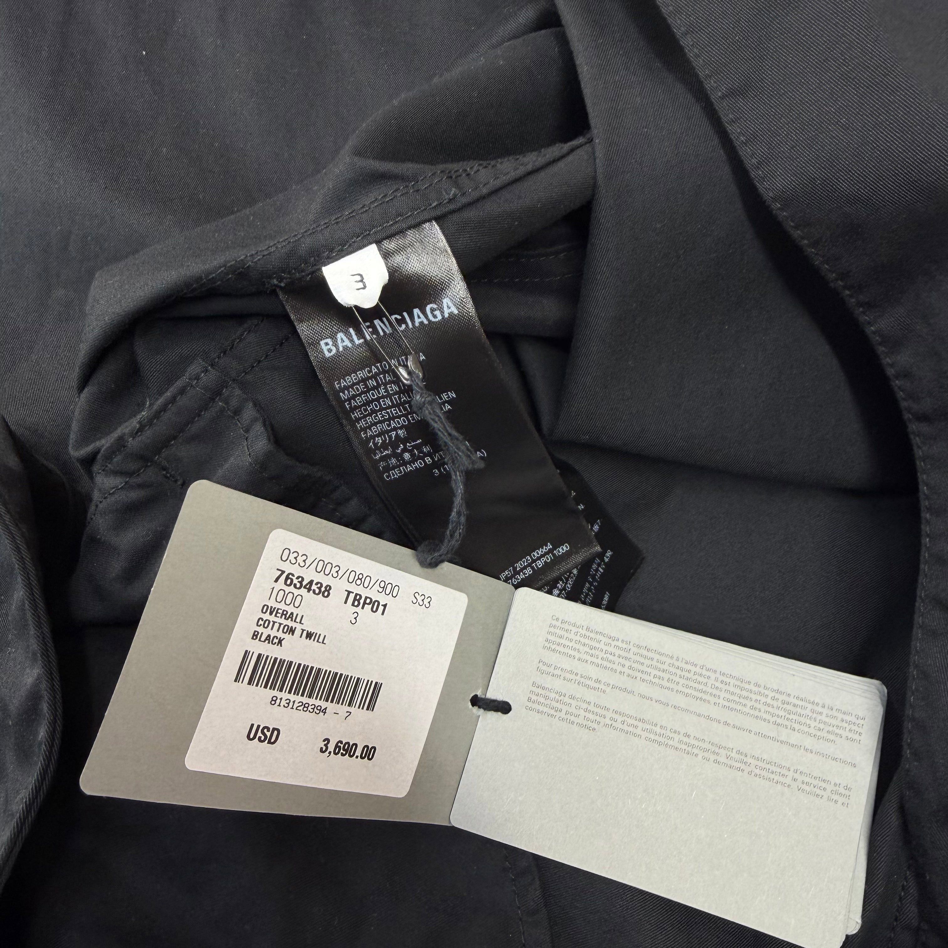 Balenciaga Balenciaga Hooded Boiler Suit 3 (XL) Size US XL / EU 56 / 4 - 6 Thumbnail