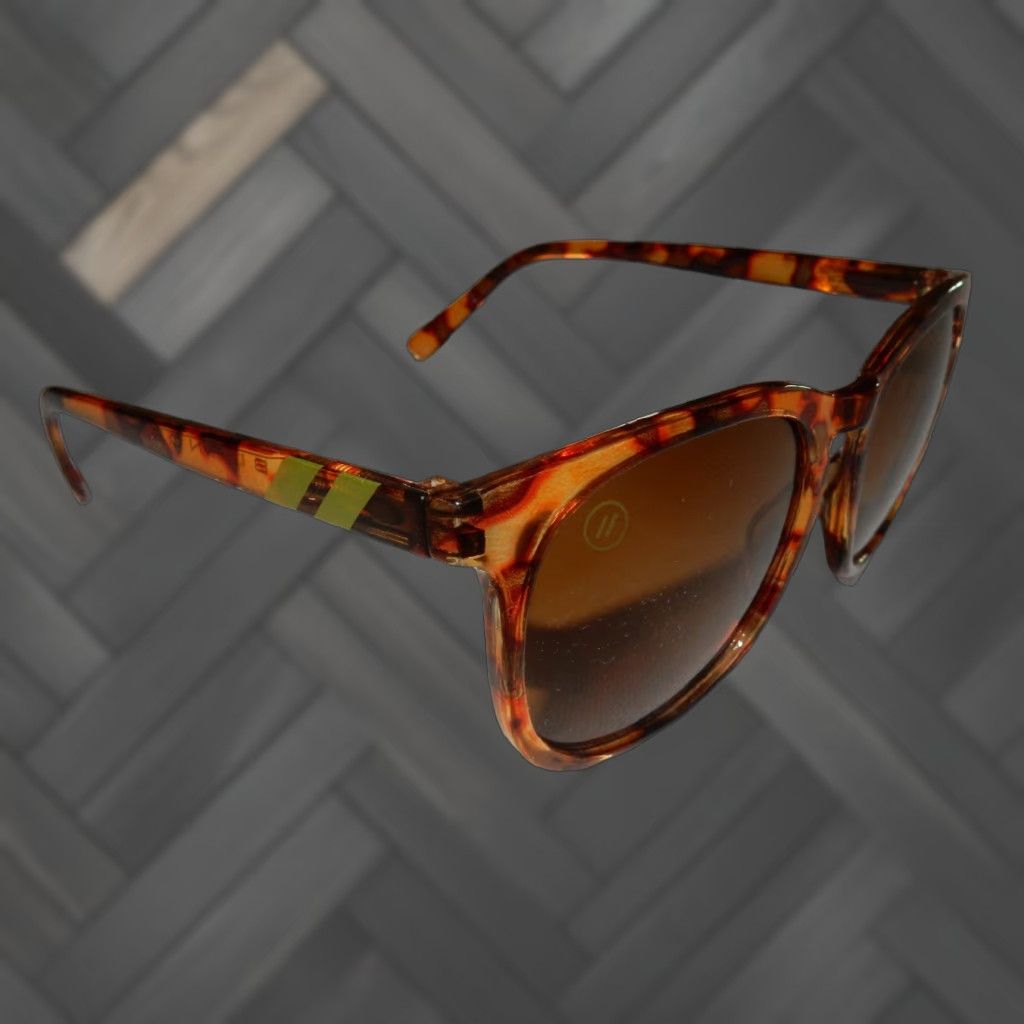 VINTAGE Blenders Polarized Sunglasses Unisex Adults Brown 90s