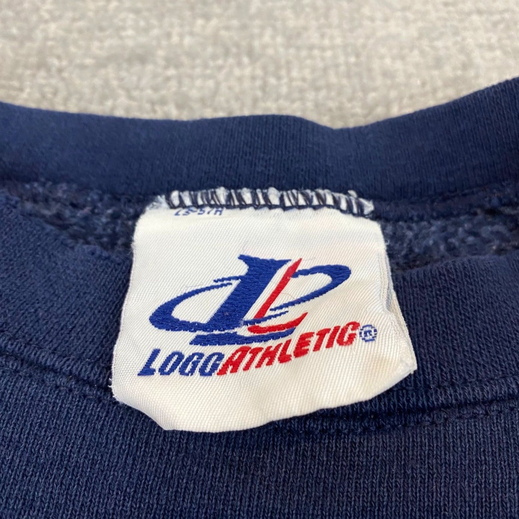 Logo Athletic VINTAGE West Virginia Mountaineers Sweatshirt Men XL Blue Logo Athletic Crewneck 90s Size US XL / EU 56 / 4 - 3 Thumbnail