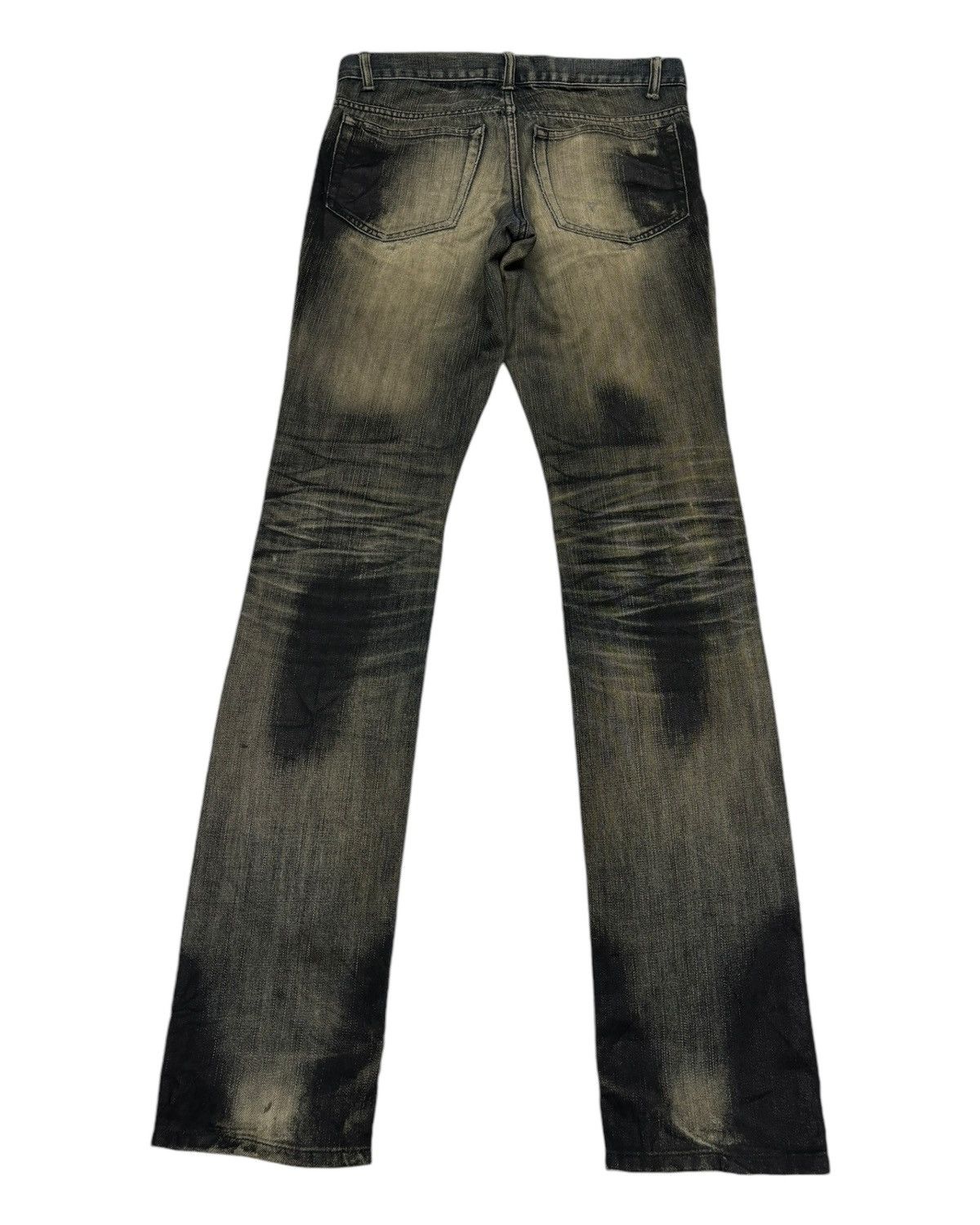 14th Addiction 🔥MODERN LOVERS MUD WASH CLAWMARK WAXED DENIM JEANS Size US 30 / EU 46 - 3 Thumbnail