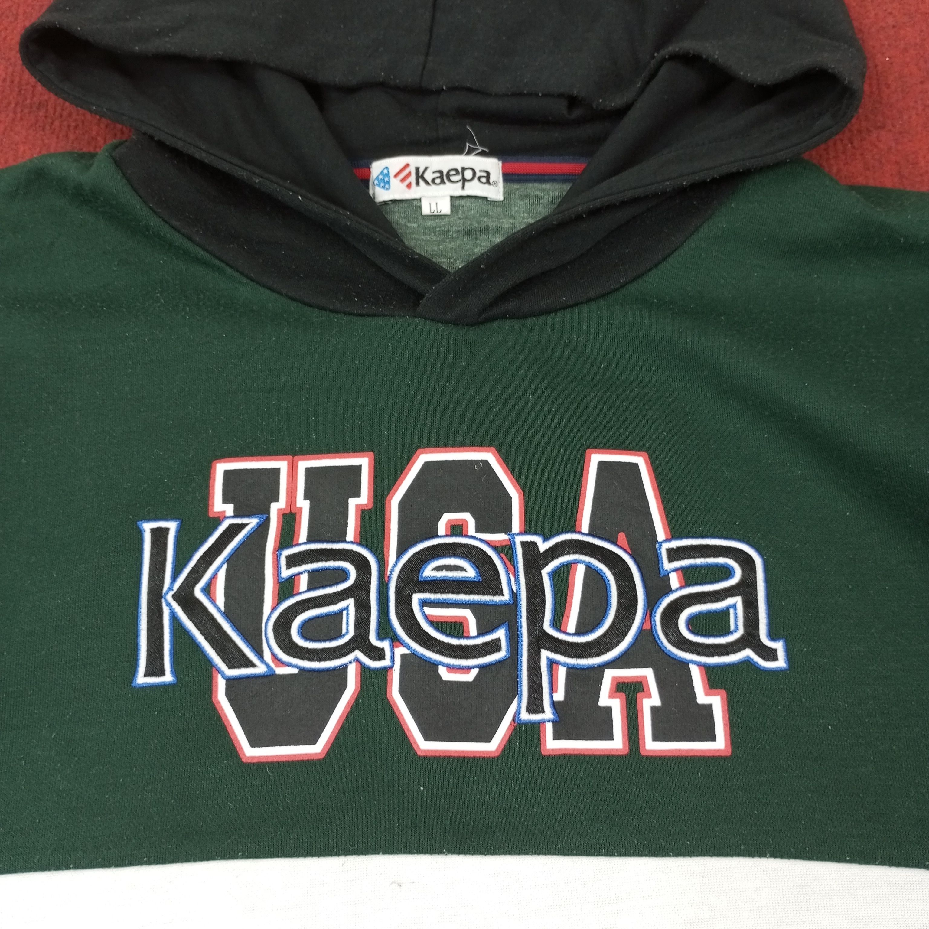 Vintage Kaepa Nice Design Hoodies c229n11 Size US XL / EU 56 / 4 - 2 Thumbnail