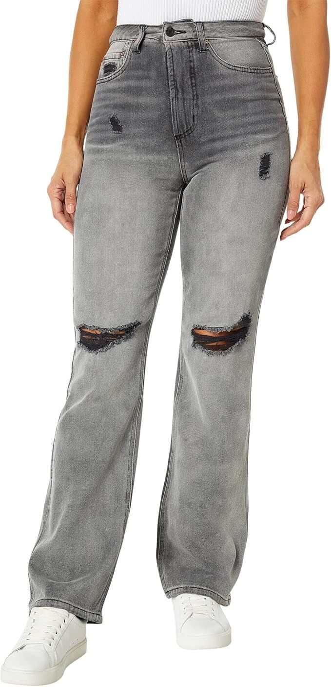 Other AFRM Oden High Rise Wide Leg Jeans Shadow Grey Wash ( 28 ) Size 28" / US 6 / IT 42 - 2 Thumbnail