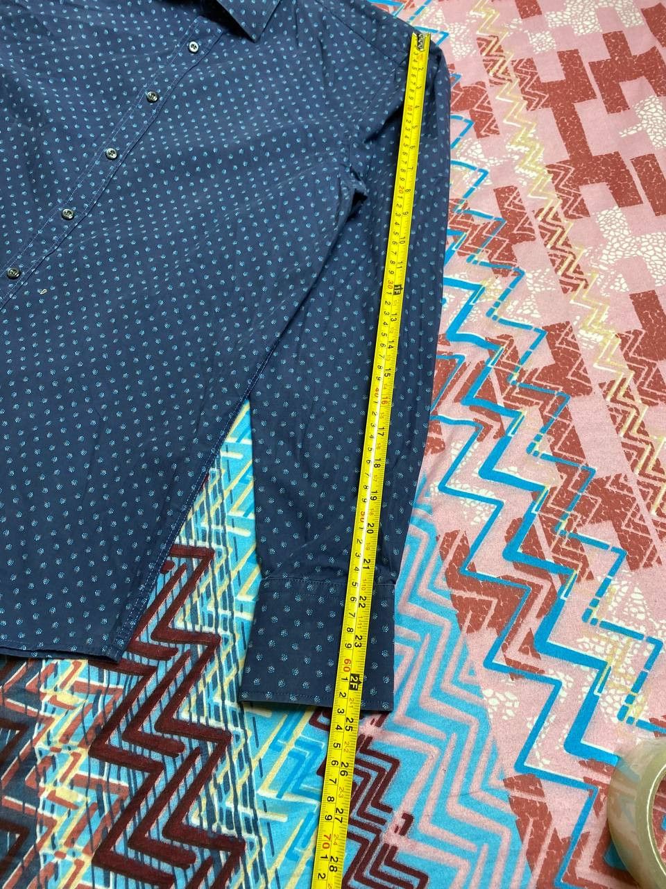Simon Carter × Vintage Simon Carter over print shirt slim fit Size US L / EU 52-54 / 3 - 14 Thumbnail