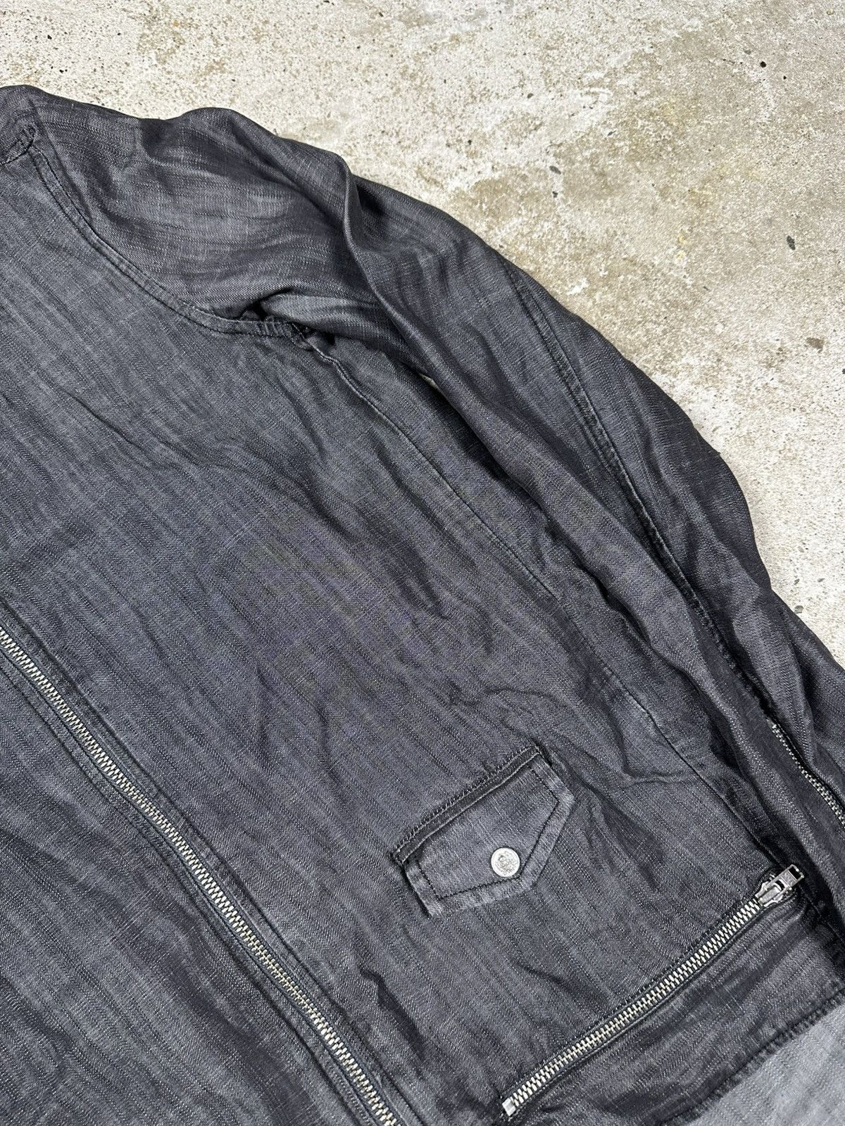 The Kooples The Kooples Biker Asymmetrical Lyocell Moto Jacket Size US M / EU 48-50 / 2 - 5 Thumbnail