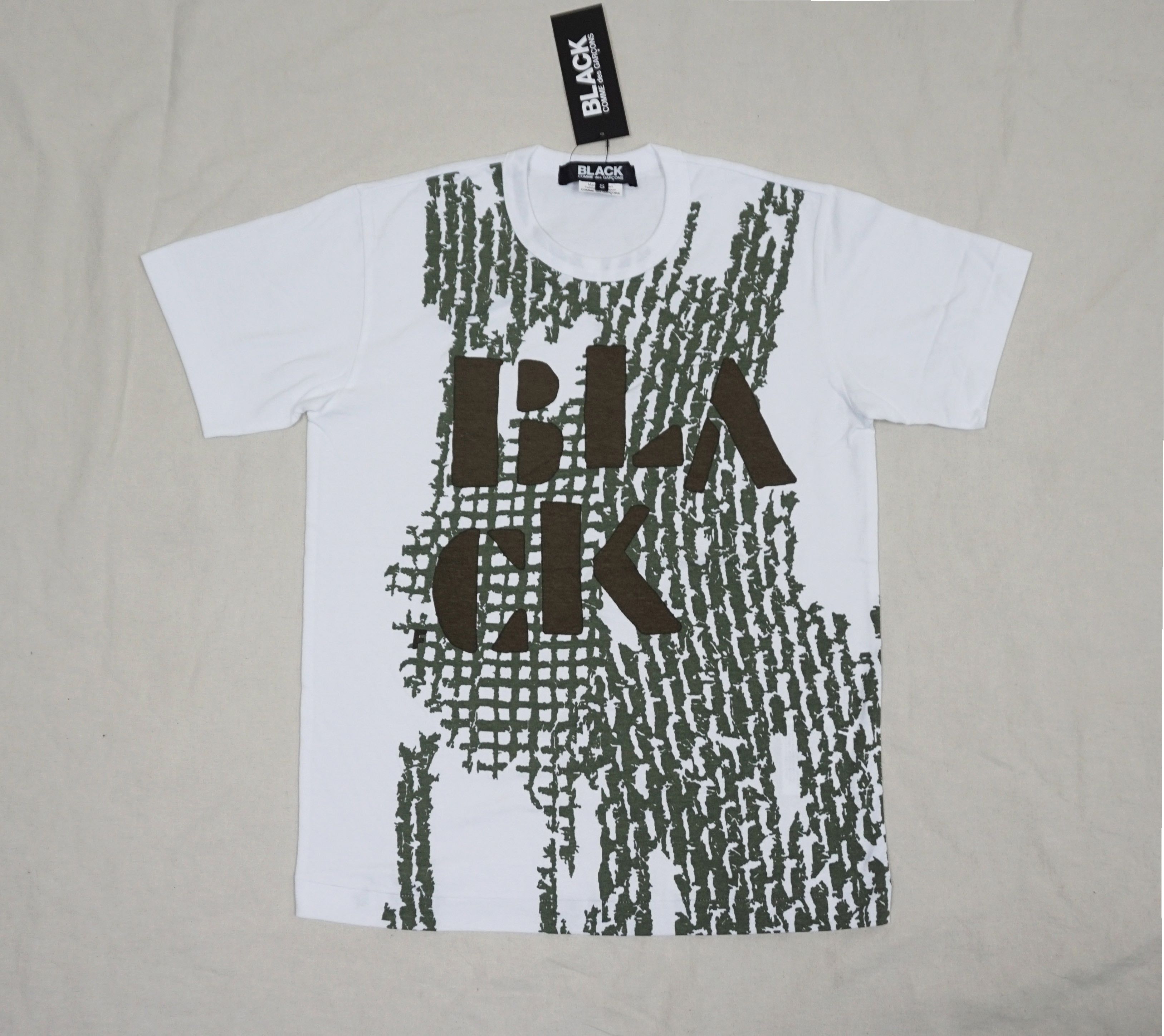 Comme des Garcons × Japanese Brand Comme des Garcons "Black" T-shirt Size S / US 4 / IT 40 - 1 Thumbnail