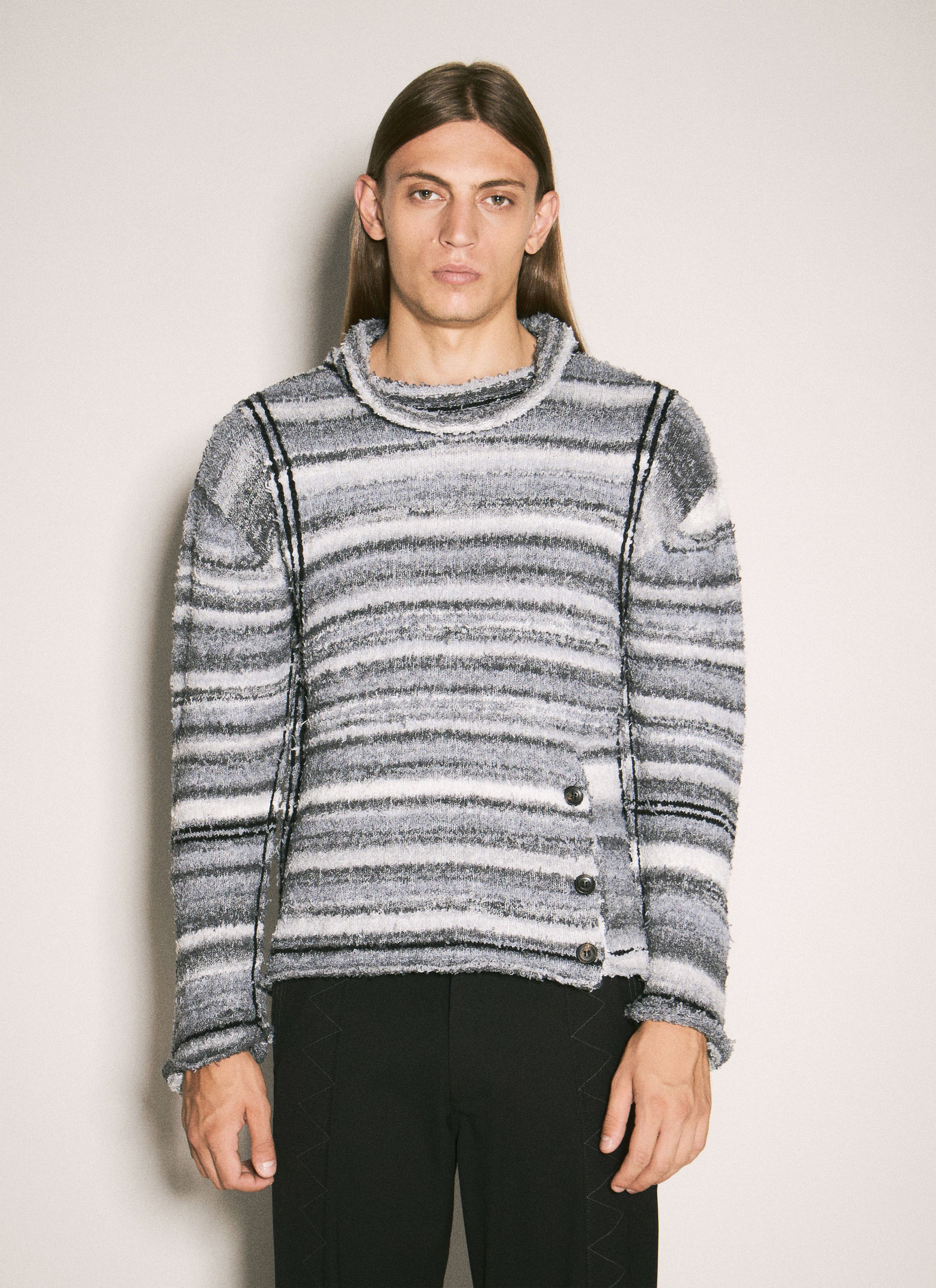 トップス Kiko Kostadinov Itten Cable Knit Sweater Kiko Kostadinov NWT SS22 Itten Cable Knit in Grey Size 52