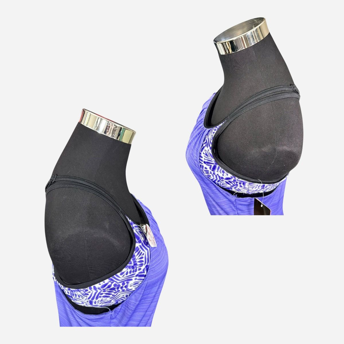 Other Zeroxposur Women’s Purple Racerback Tankini Tank Top Sz XL Size XL / US 12-14 / IT 48-50 - 17 Thumbnail
