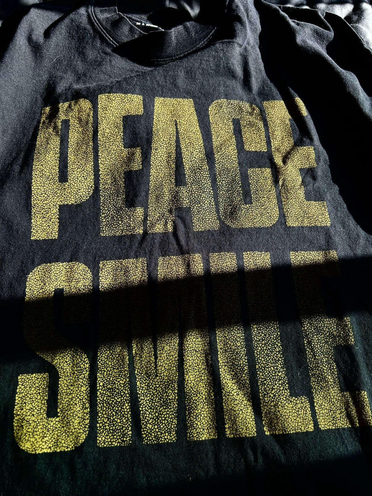 Salehe Bembury Salehe Bembury Be A Spunge Remain Curious PEACE SMILE shirt Size US XL / EU 56 / 4 - 4 Thumbnail