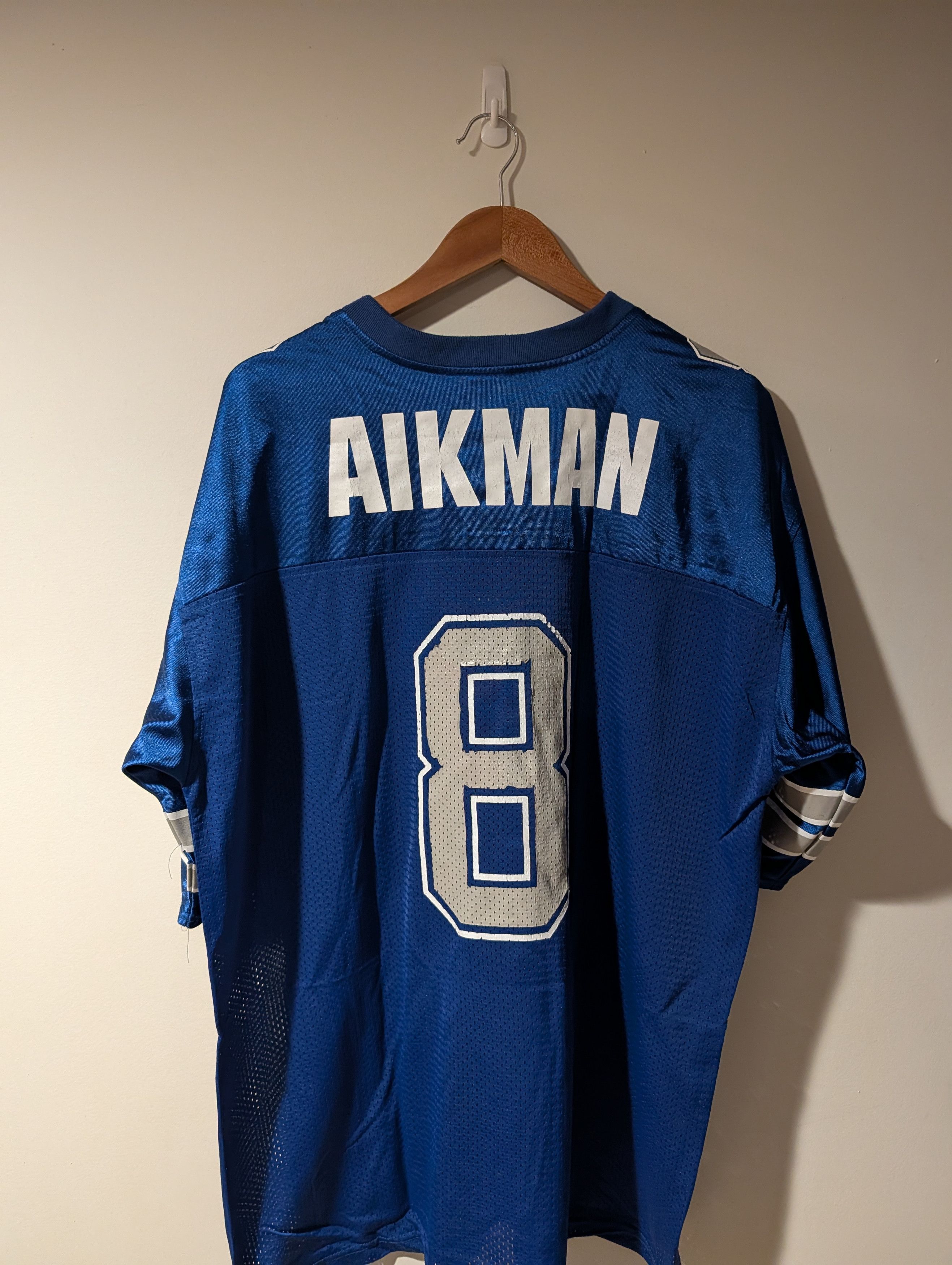 Apex One Vintage 90s Dallas Cowboys Troy Aikman Apex One NFL Jersey Size US XL / EU 56 / 4 - 1 Thumbnail