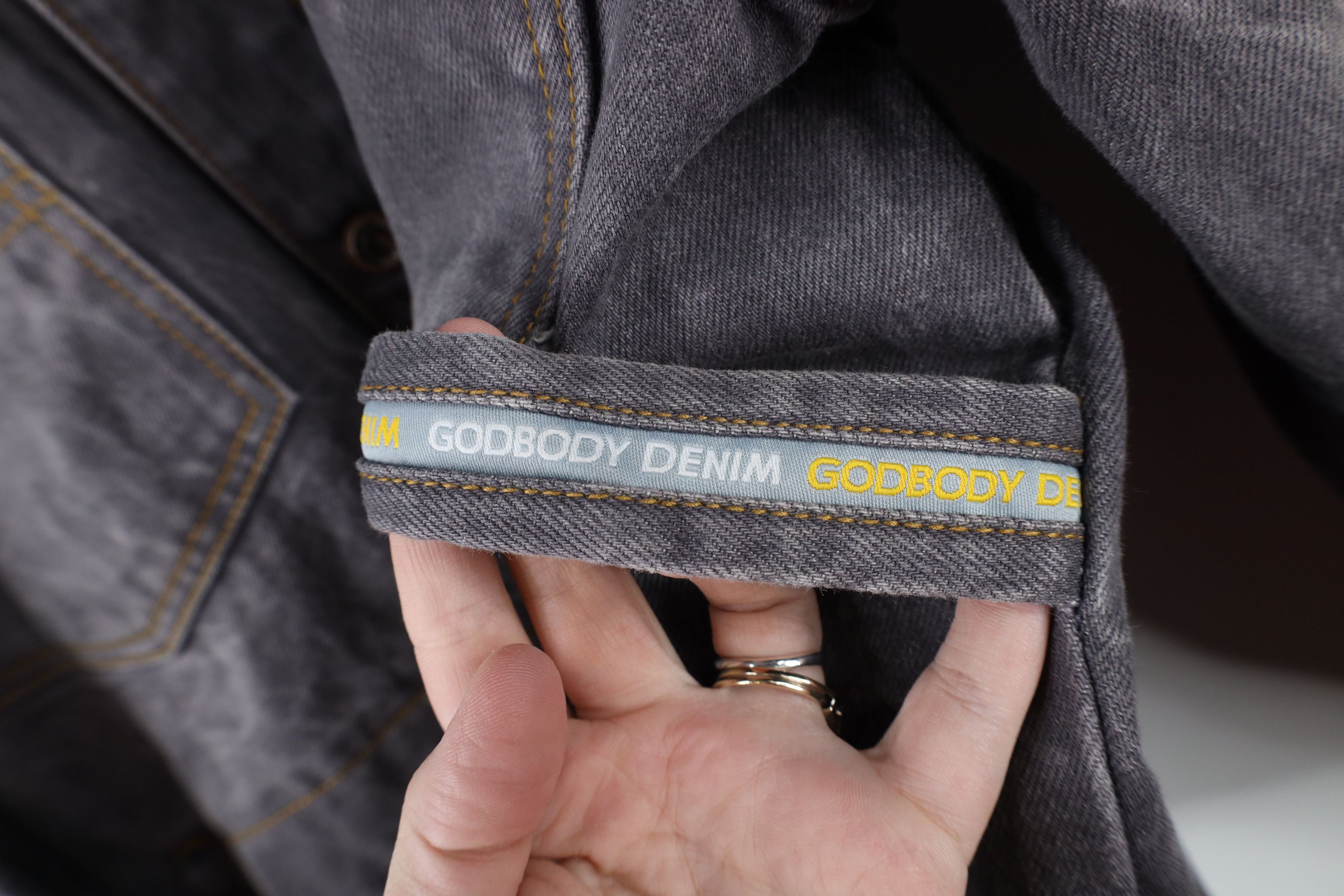 Vintage Vintage 90s Y2K Streetwear Baggy Denim Trucker Jacket Gray Size US M / EU 48-50 / 2 - 4 Thumbnail