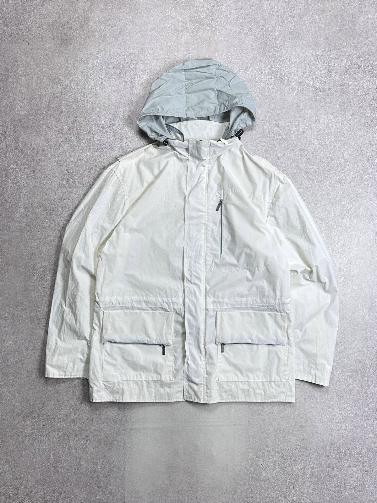 Versace Nylon Hooded Jacket Rare L