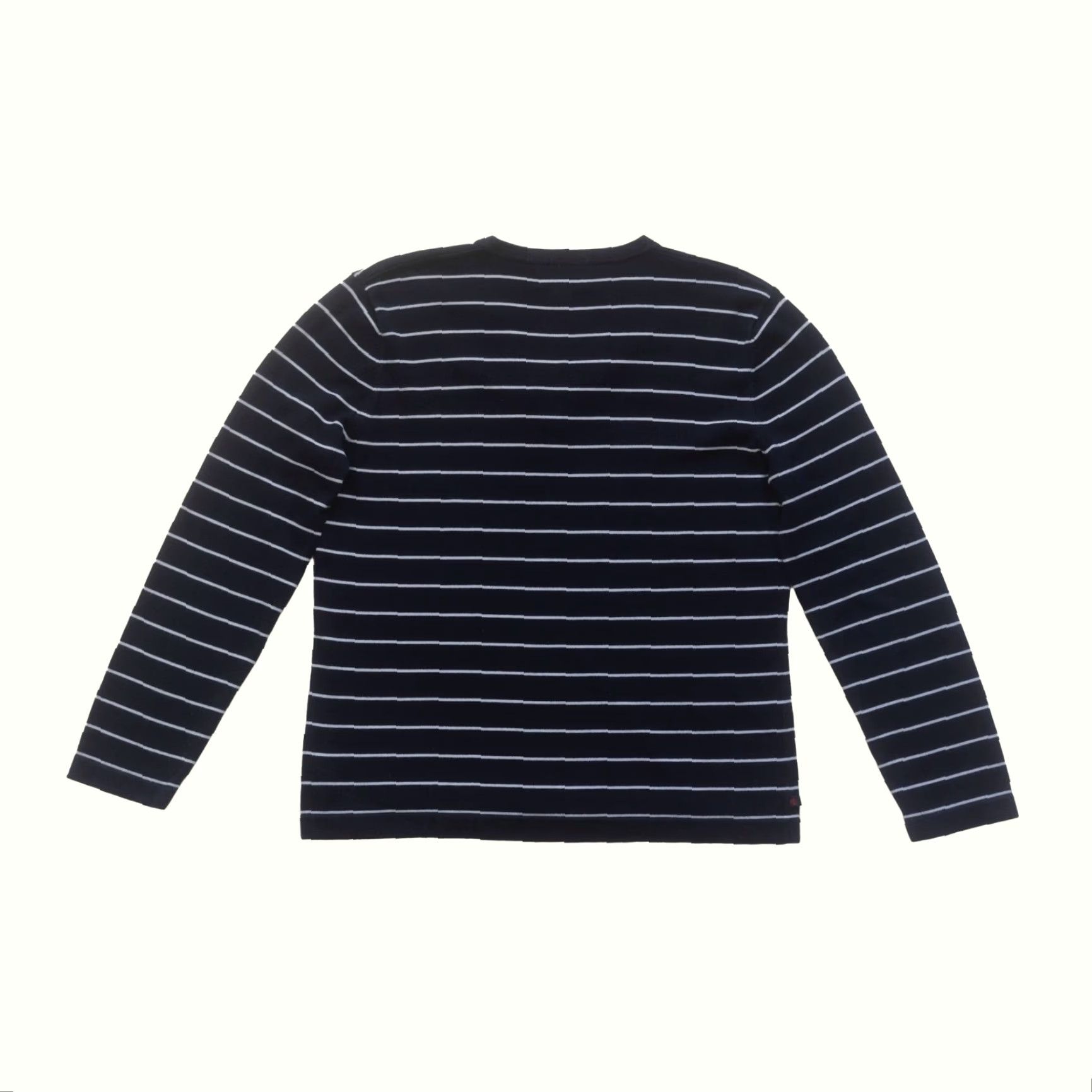 Ralph Lauren VINTAGE LAUREN RALPH LAUREN NAUTICAL HONG KONG TIE LACE UP STRIPE BLUE SHIRT SZ XL Size XL / US 12-14 / IT 48-50 - 3 Thumbnail