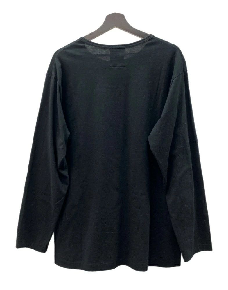 Yohji Yamamoto Yohji Yamamoto BLACK Scandal HC-T08-073 Print L/S Tee Size US L / EU 52-54 / 3 - 2 Thumbnail