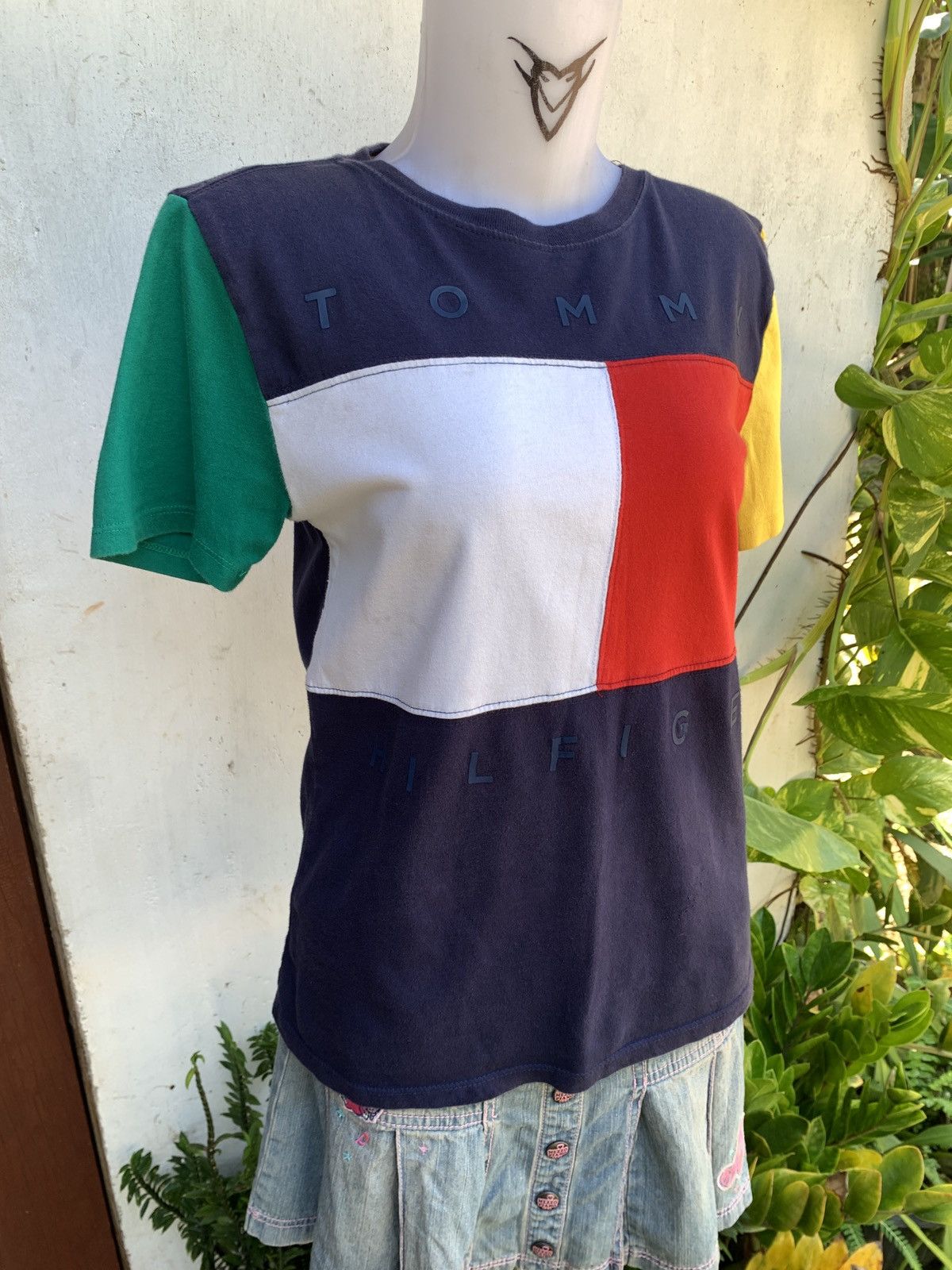 Tommy Hilfiger × Tommy Jeans Tommy Hilfiger Multicolor Big Flag Logo Top Size M / US 6-8 / IT 42-44 - 2 Thumbnail