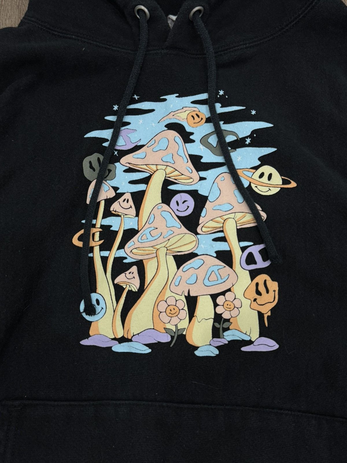 Champion × Vintage Champion Reverse Weave Mushroom Smiley Psychedelic Hoodie Size US M / EU 48-50 / 2 - 5 Thumbnail