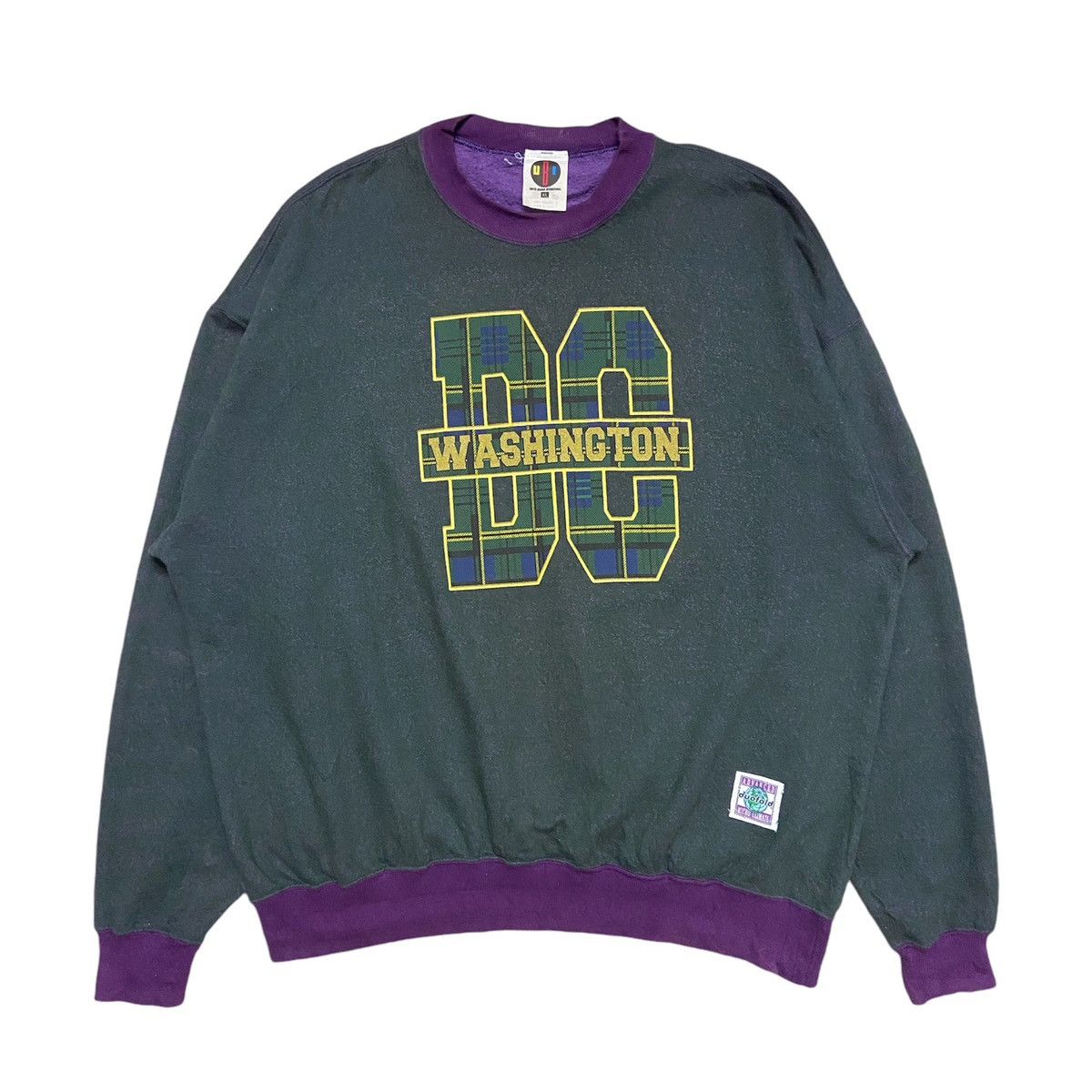Vintage Vintage United Brand Washington DC Sweatshirt Size US XL / EU 56 / 4 - 1 Thumbnail