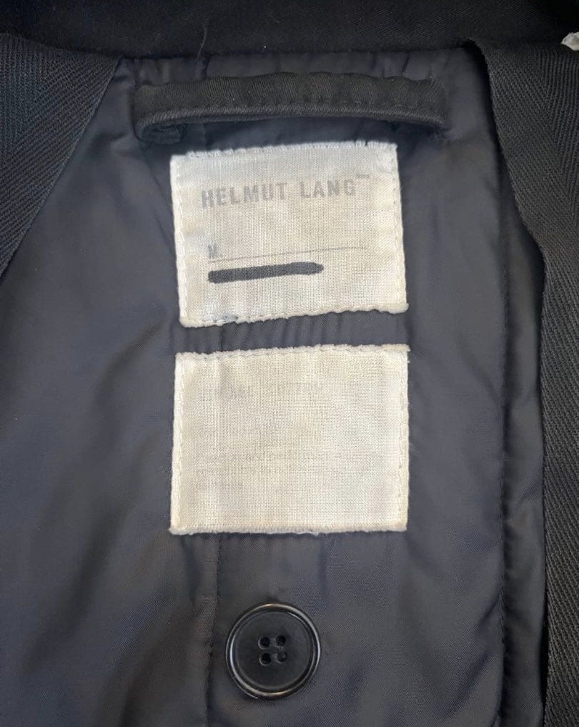 Helmut Lang helmut lang astro biker jacket 99aw black Size US S / EU 44-46 / 1 - 3 Thumbnail