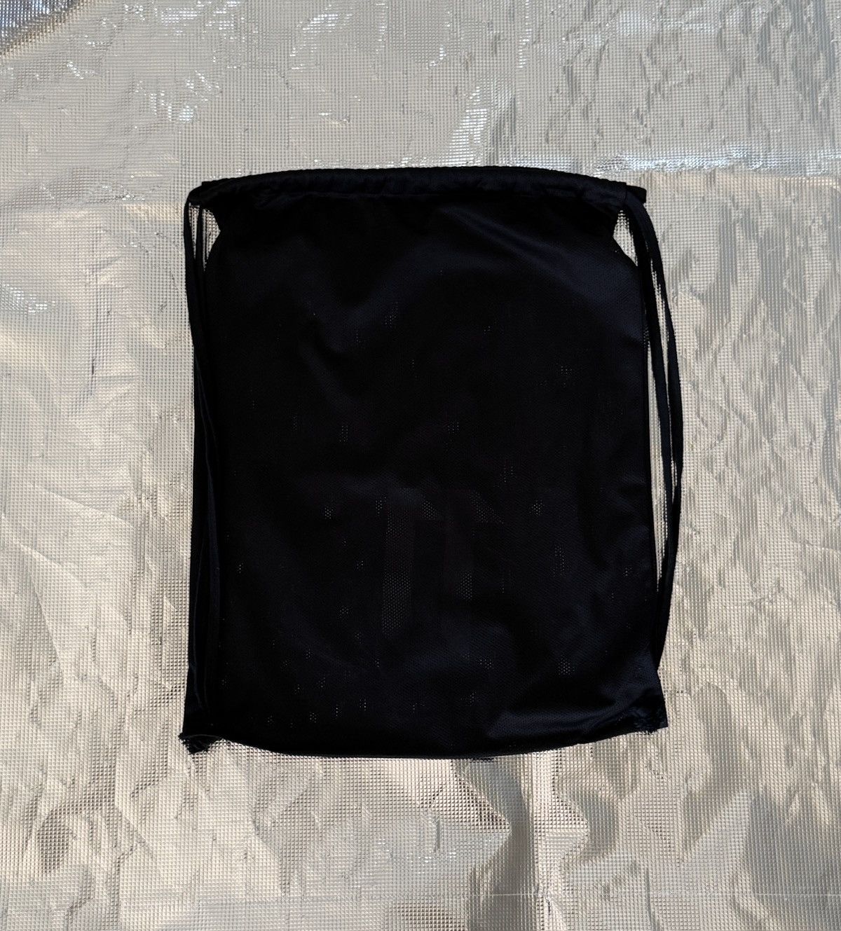 11 By Boris Bidjan Saberi BBS 11 Perforated Drawstring Bag Size ONE SIZE - 3 Thumbnail
