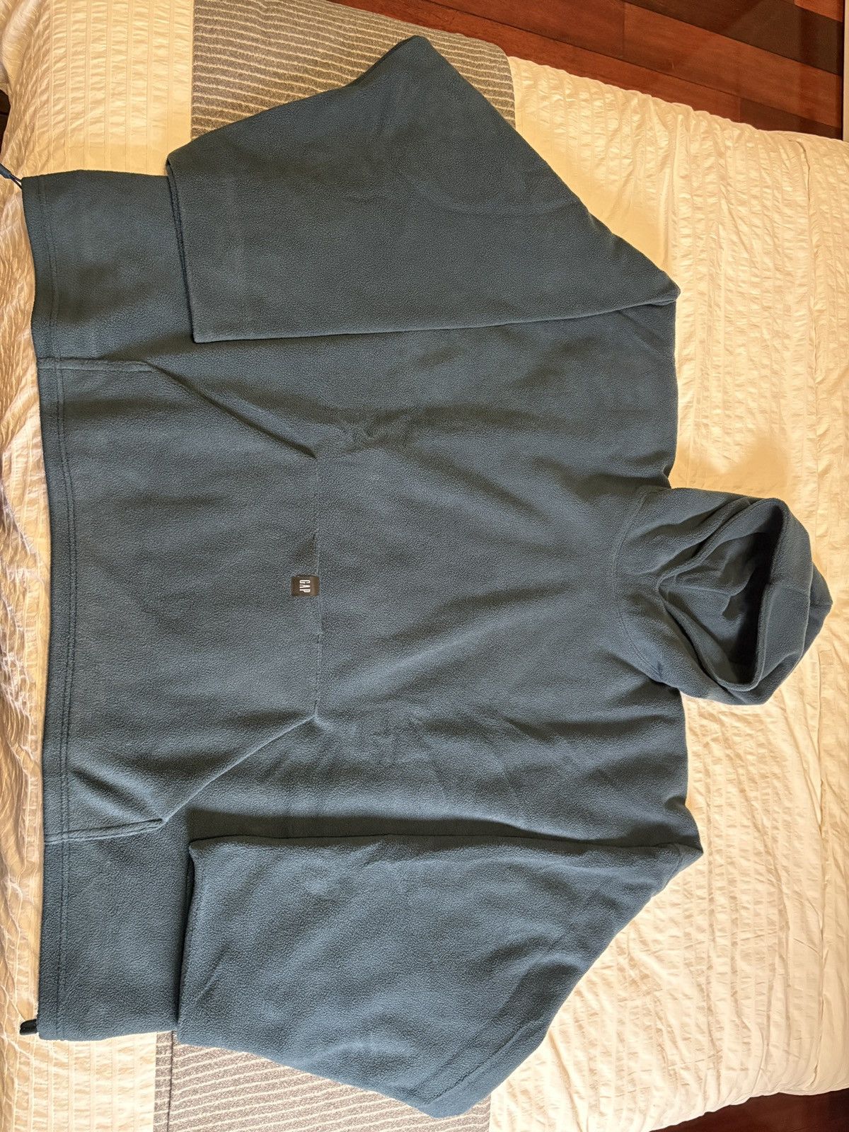 Balenciaga × Gap × Yeezy Yeezy Gap Engineered by Balenciaga Polar Fleece Paded Hoodie Size US XL / EU 56 / 4 - 6 Thumbnail