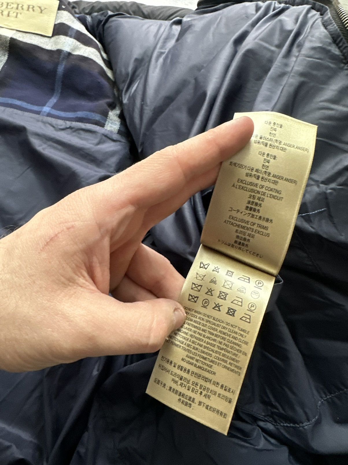 Burberry Burberry Brit Down Puffer Transformer Removable Jacket Size US XXL / EU 58 / 5 - 14 Thumbnail