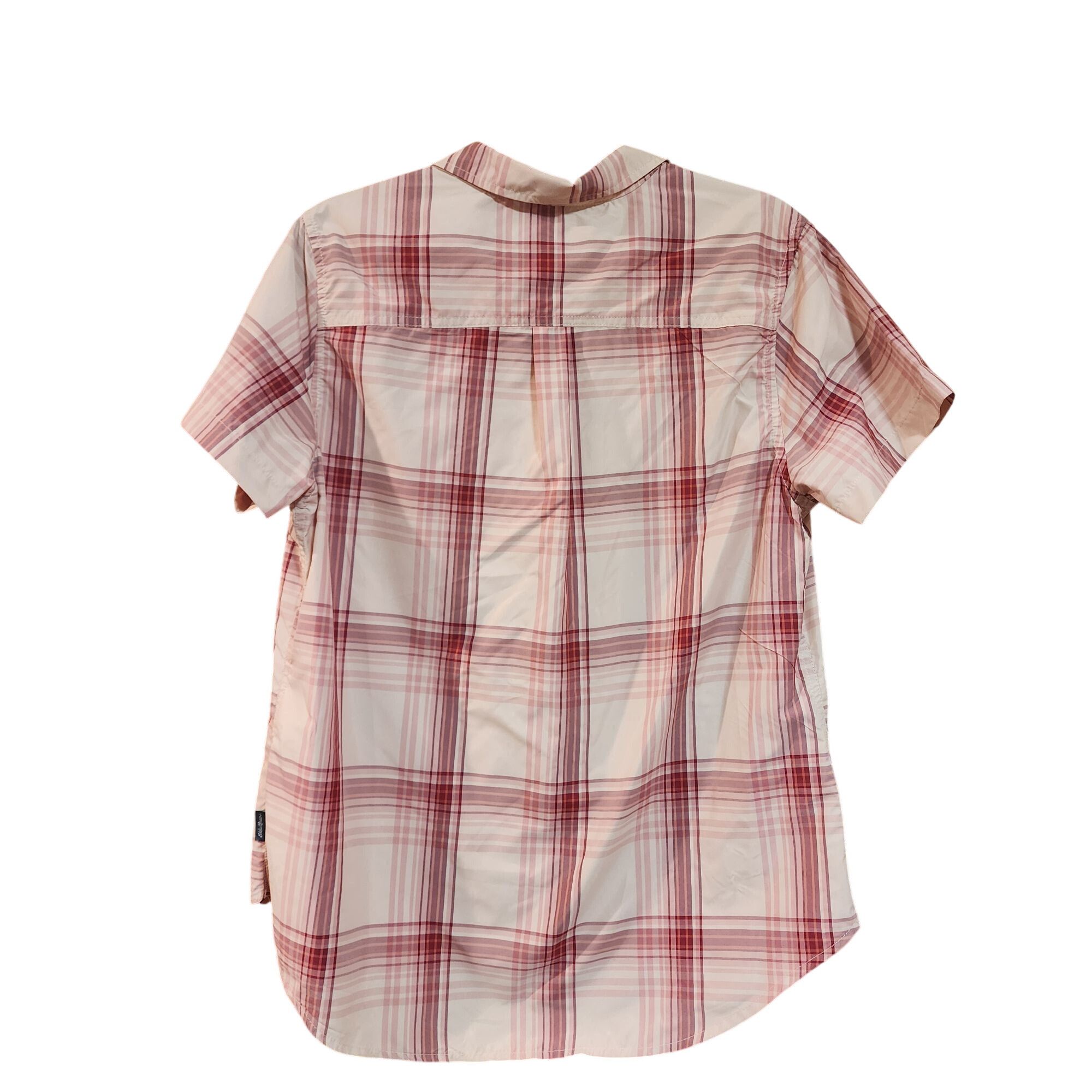 Eddie Bauer Eddie Bauer Adventure Performance Pink Plaid Button Down Top Size L / US 10 / IT 46 - 3 Thumbnail