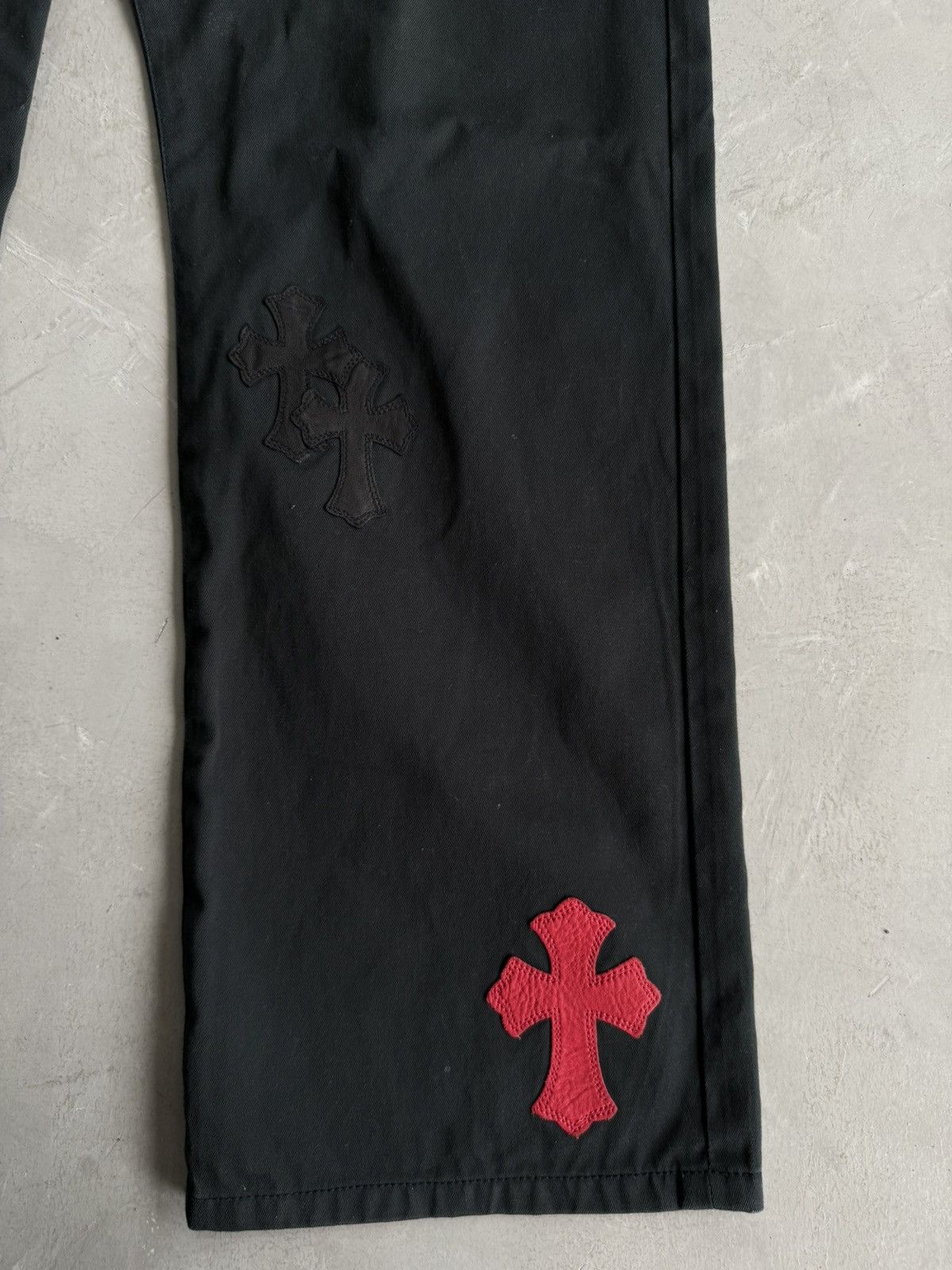 Chrome Hearts Chrome Hearts - Spiderman Cross Patches Chino Pants Size US 36 / EU 52 - 5 Thumbnail