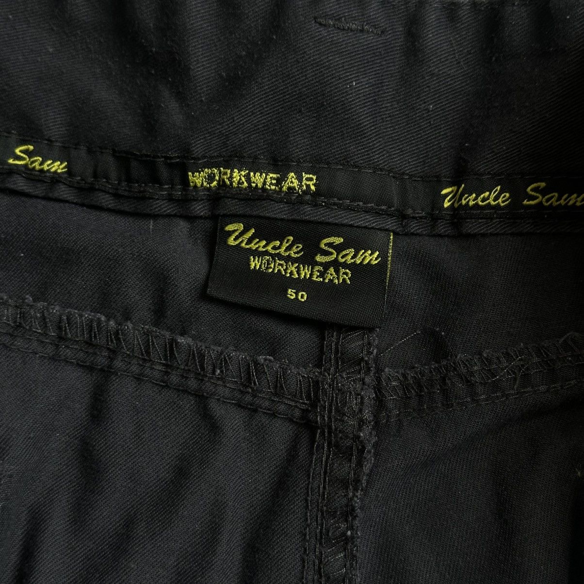 Western Rise VTG Workwear Uncle Sam Size 50 Distressed 00s USA Hype Trend Size US 32 / EU 48 - 6 Thumbnail