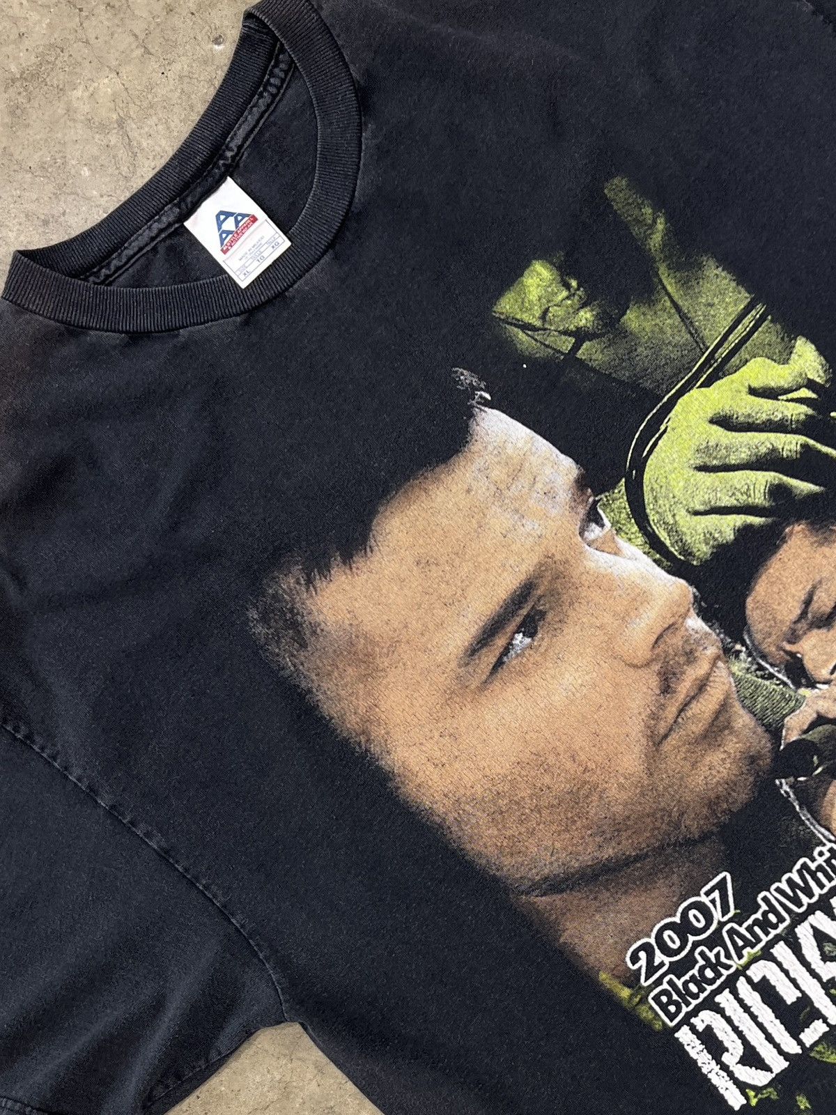 Band Tees Vintage 2007 Ricky Martin Black and White Tour Tee XL Size US XL / EU 56 / 4 - 4 Thumbnail
