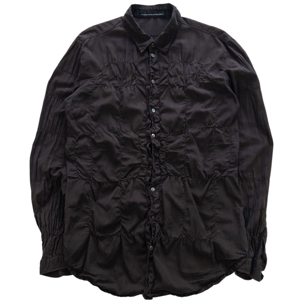 Marithe + Francois Girbaud Vintage Marithe + Francois Girbaud Rouched Shirt Size M Size M / US 6-8 / IT 42-44 - 1 Thumbnail