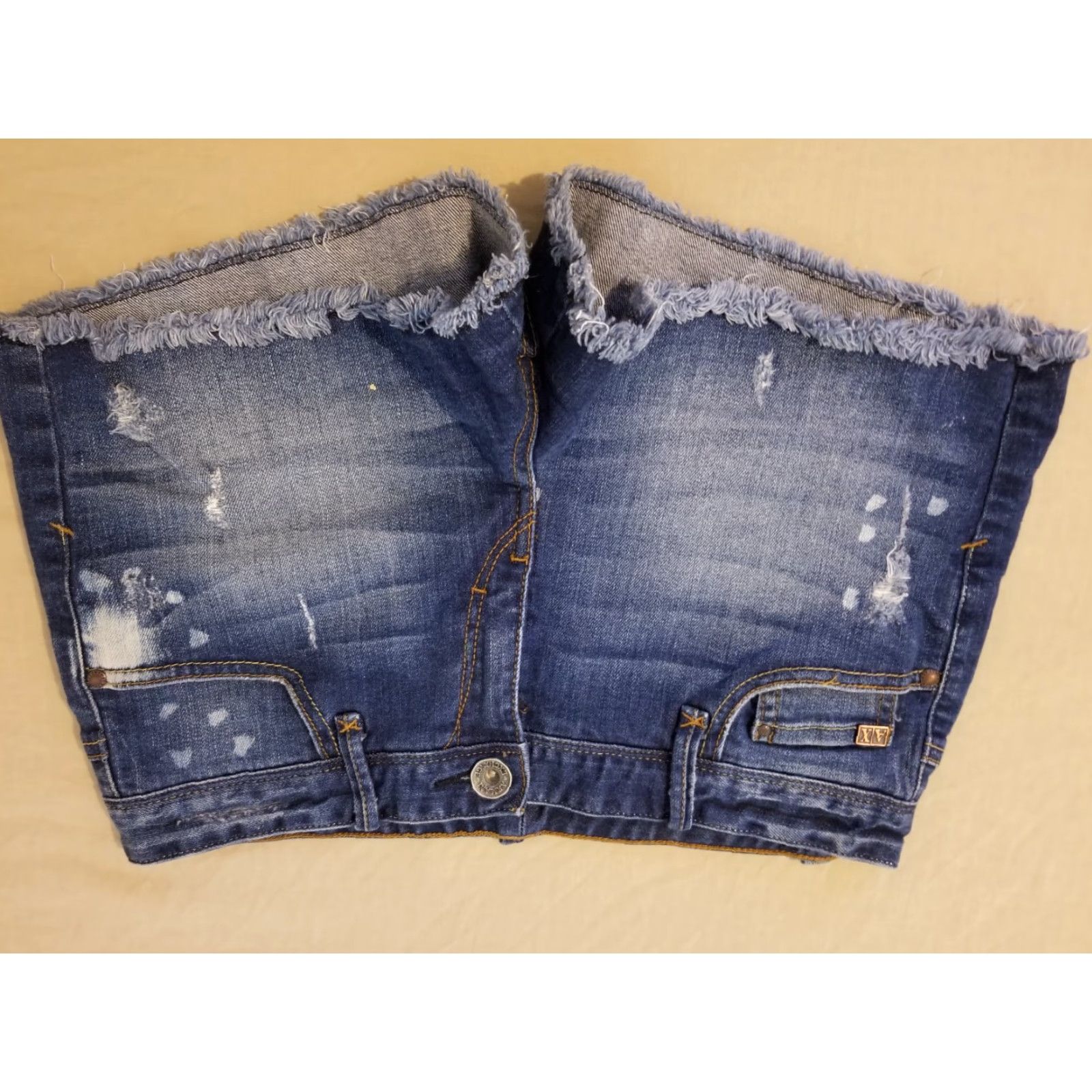 American Eagle Outfitters Womens Armani Exchange AX Denim Shorts 6 Jean Blue Denim Cut-Off Womens 6 Blue AX Jeans Shorts Size 28" / US 6 / IT 42 - 2 Thumbnail