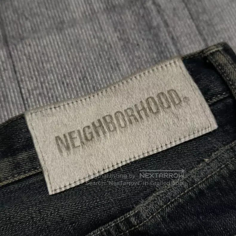 Neighborhood Neighborhood size M Quiet King Denim Jeans, Size M, Near N Size US 27 - 6 Thumbnail