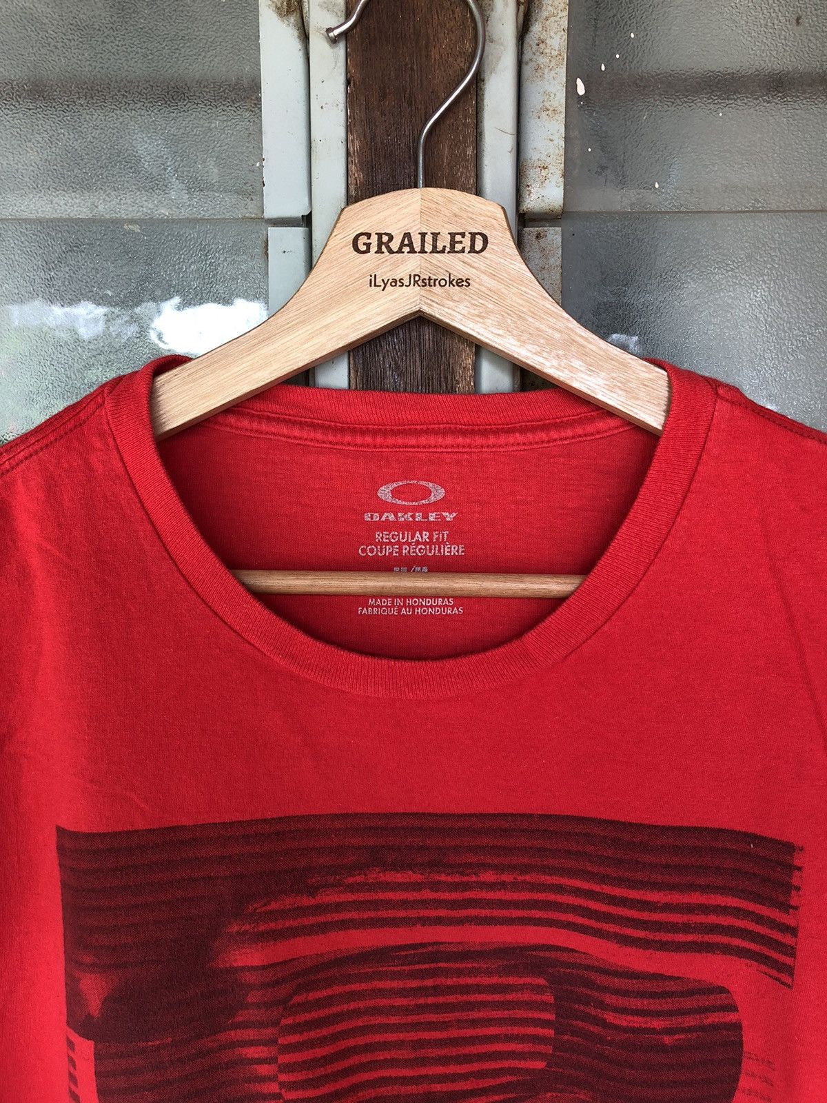 Oakley Vintage Oakley Harizon O Red Shirt Tee Size US M / EU 48-50 / 2 - 10 Thumbnail