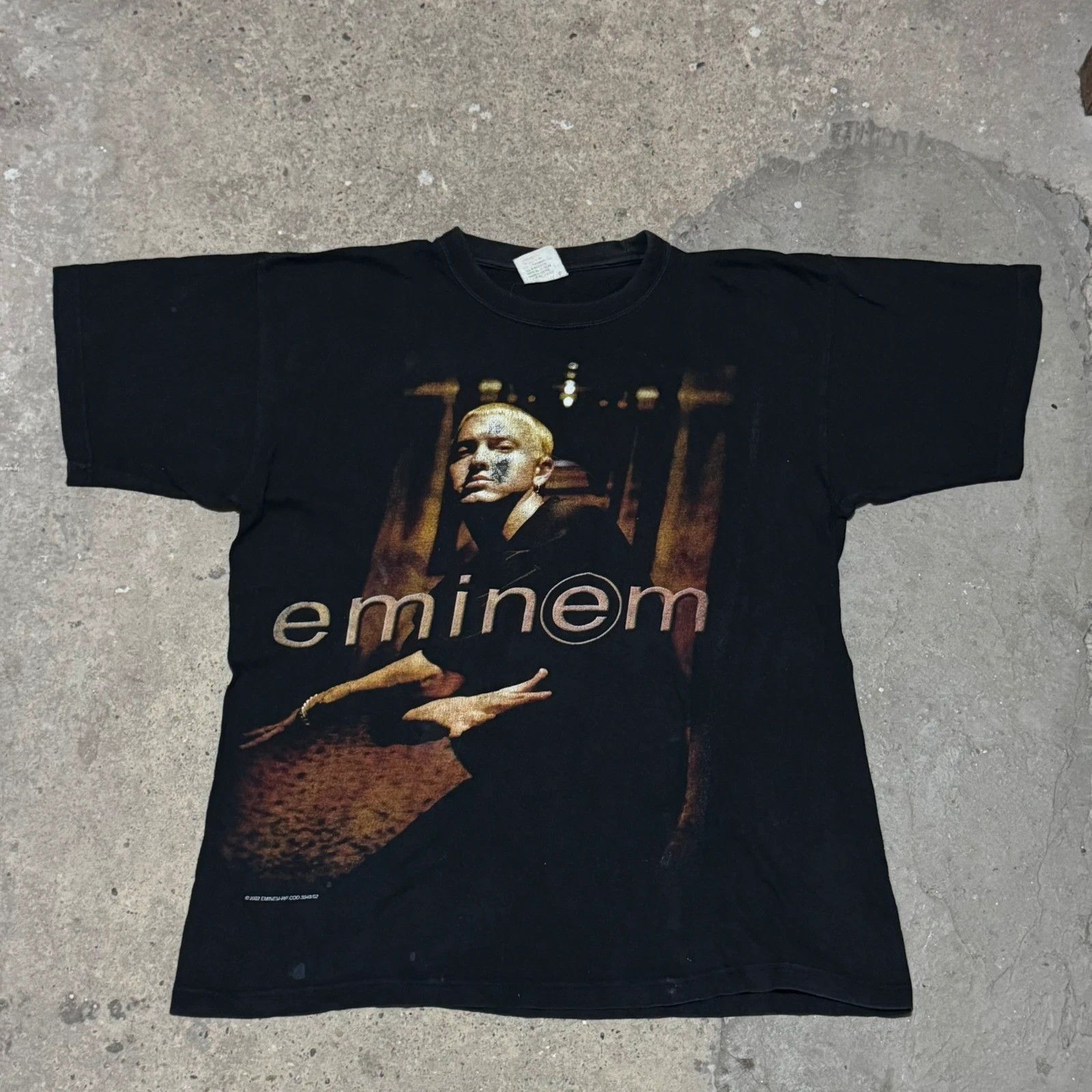 Band Tees Vintage 2000‘ Eminem t-shirt Size US XL / EU 56 / 4 - 1 Thumbnail