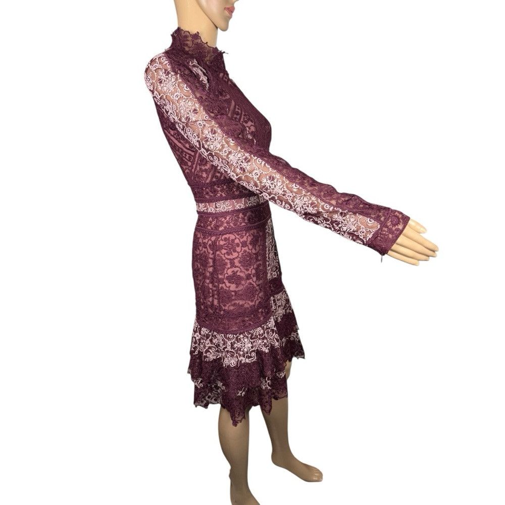 Jonathan Simkhai NWT New $895 Jonathan SIMKHAI Scarf Print Embroidered Ruffl Size S / US 4 / IT 40 - 3 Thumbnail