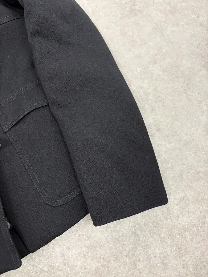 Gucci SS2007 Gucci Black Buttoned Hooded Wool Jacket by Frida Giannini Size M / US 6-8 / IT 42-44 - 8 Thumbnail