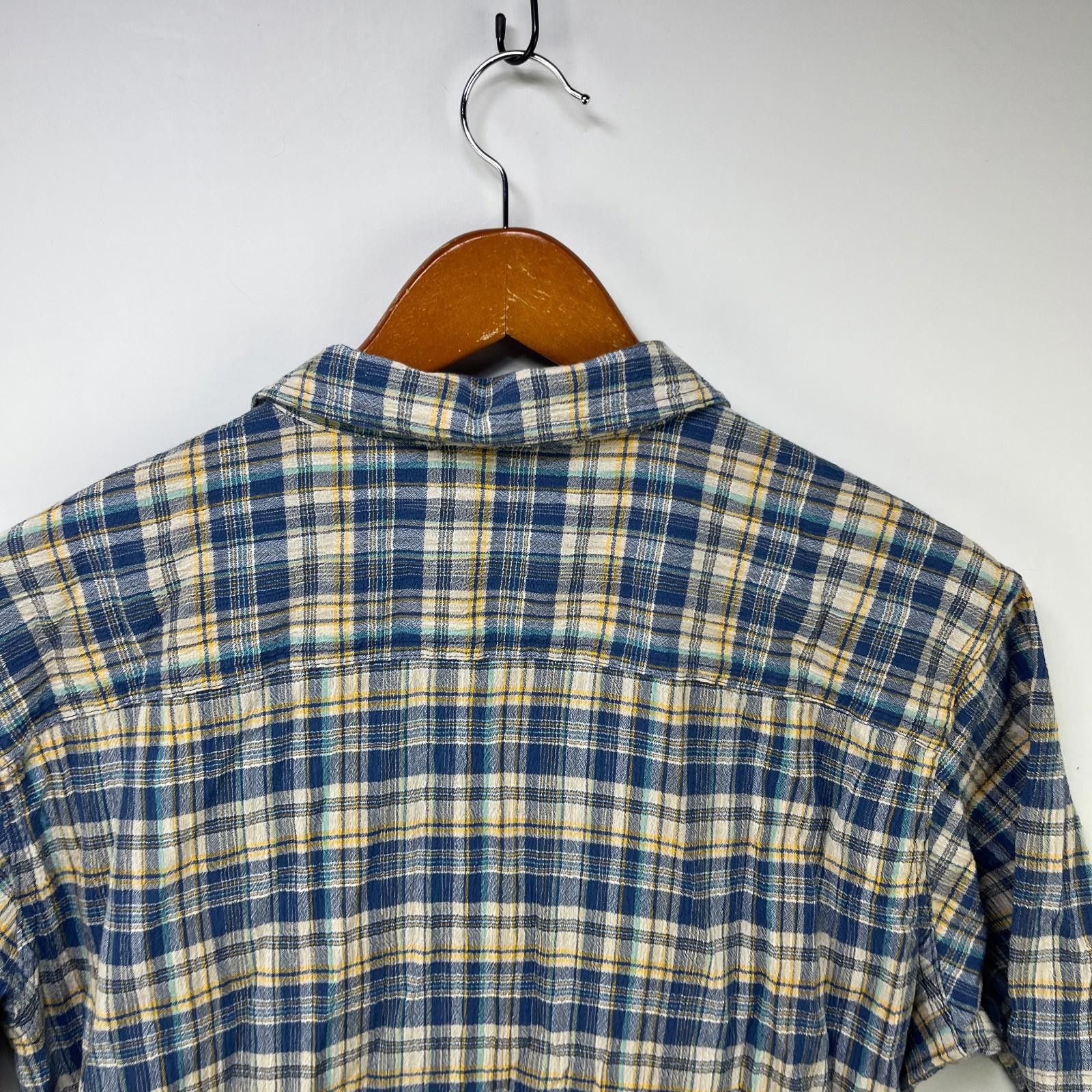 Patagonia Vintage Patagonia Plaid Button Up Organic Cotton Shirt Large Size US L / EU 52-54 / 3 - 9 Thumbnail