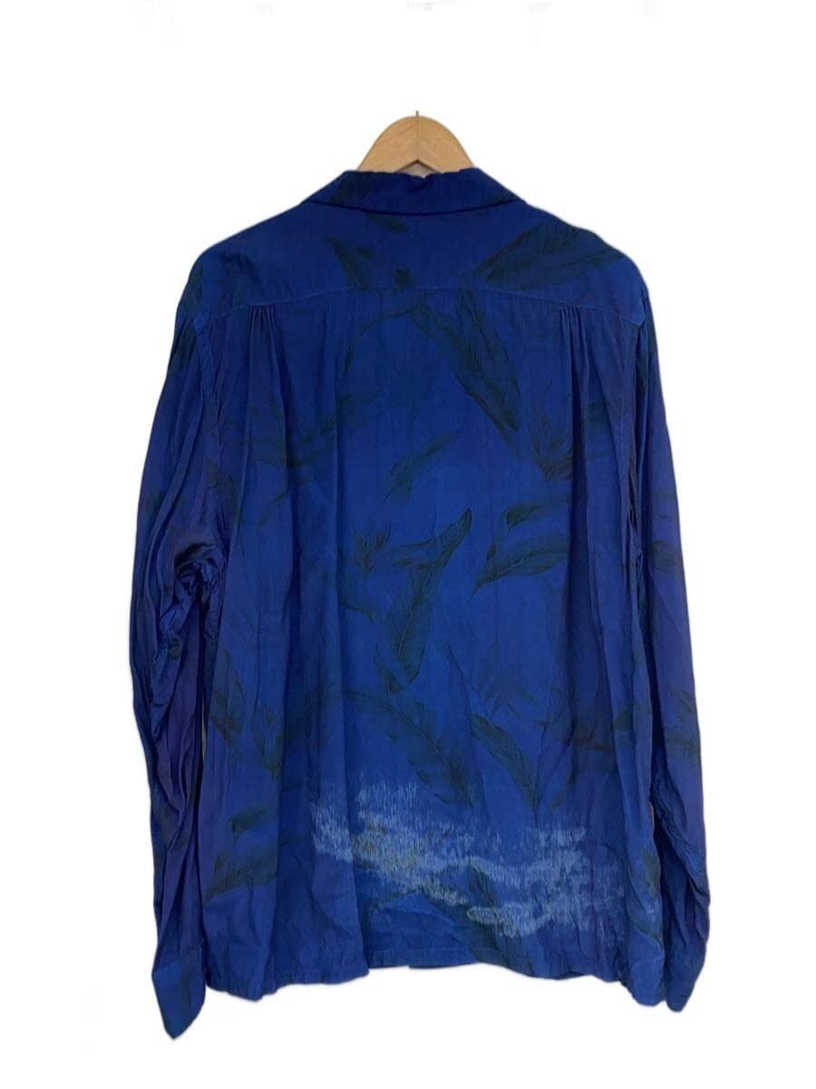 Taiga Takahashi Blue Rayon Open Collar Shirt Size US S / EU 44-46 / 1 - 2 Thumbnail