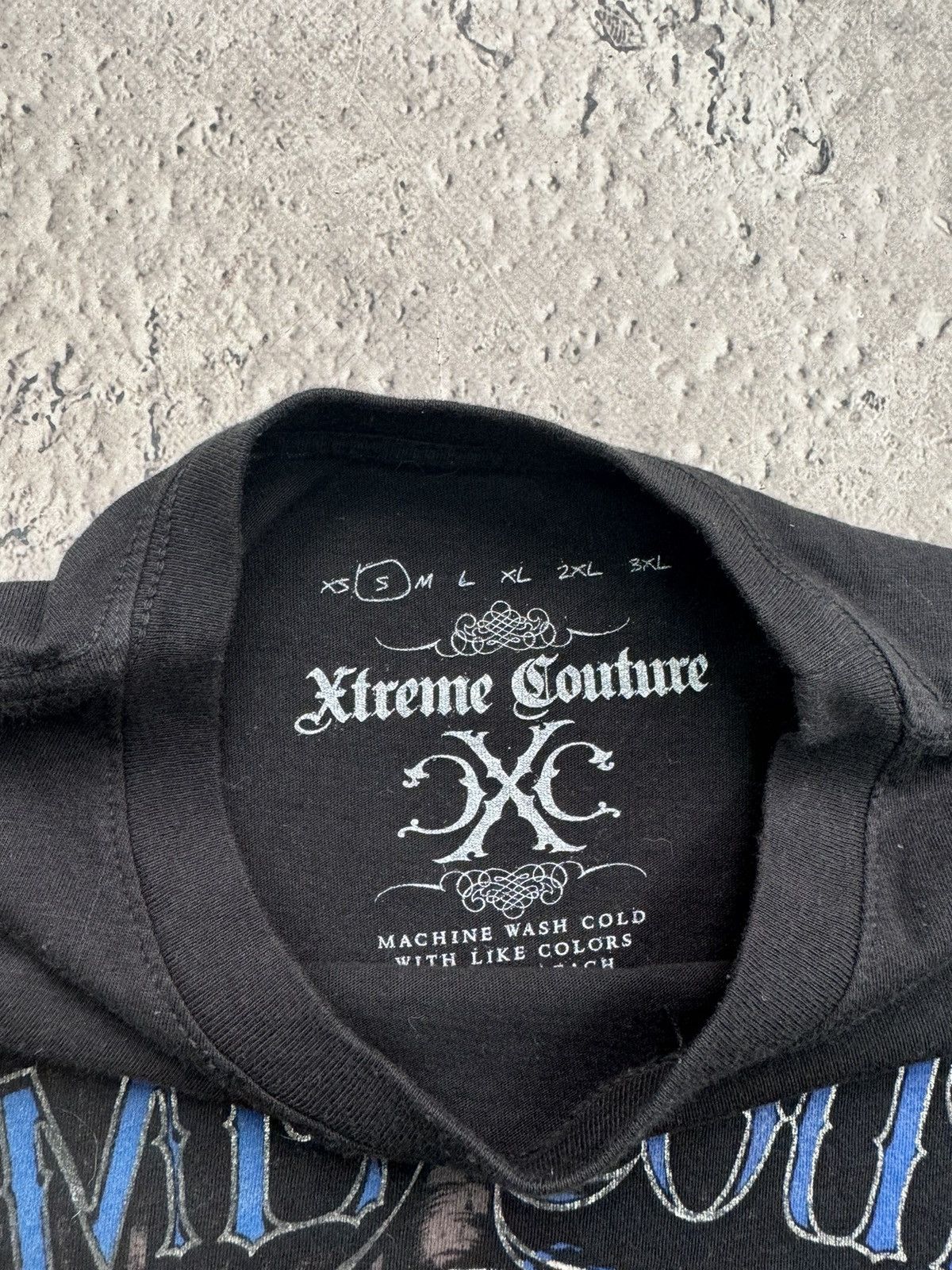 Affliction × Vintage Vintage Y2K Affliction Extreme Couture AOP T-Shirt - Large Size US S / EU 44-46 / 1 - 5 Thumbnail