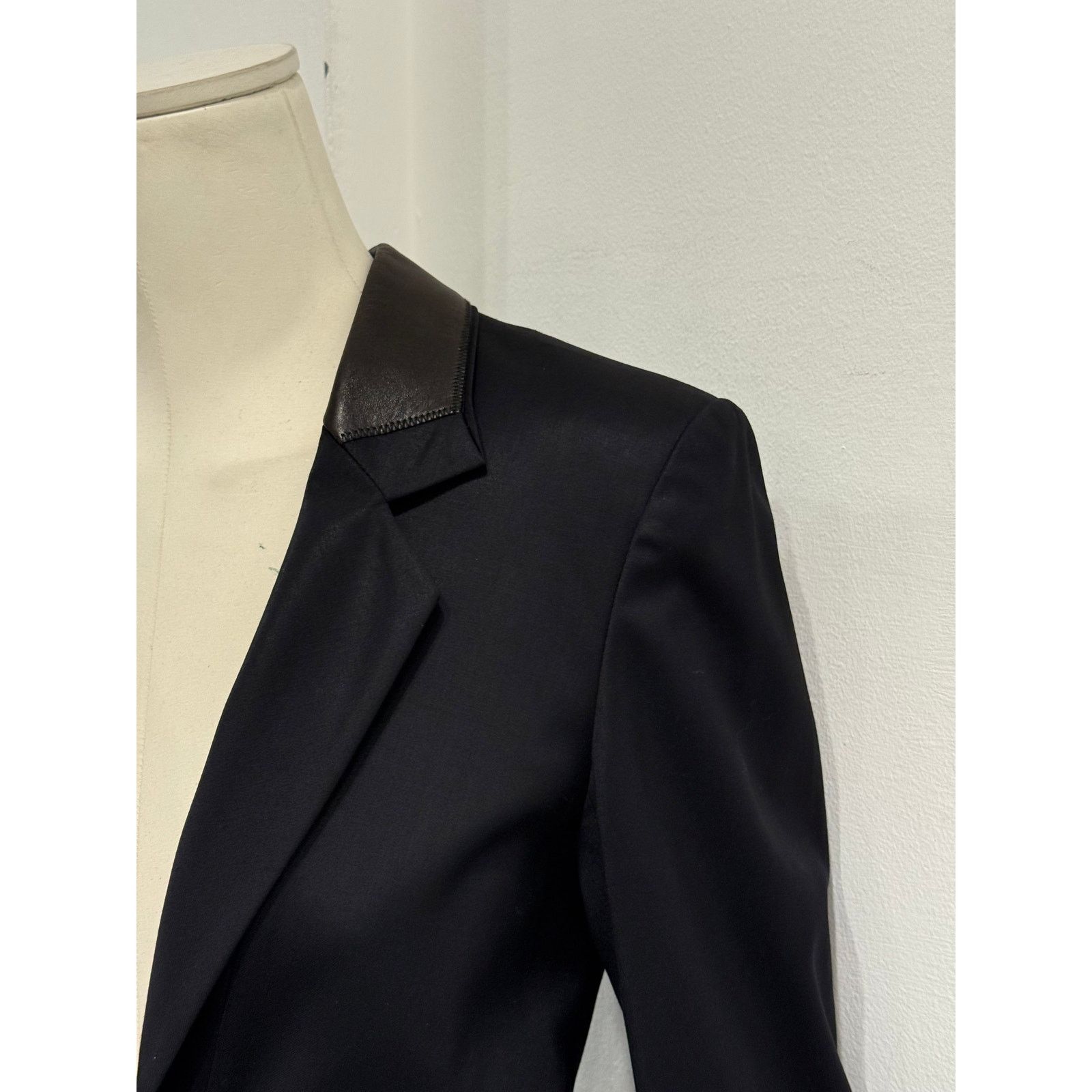Dior 2003 Christian Dior by Galliano leather collar blazer Size M / US 6-8 / IT 42-44 - 6 Thumbnail