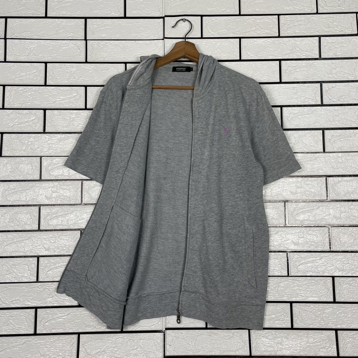 Burberry Burberry Black Label Short Sleeve Zipper Hoodie Size US S / EU 44-46 / 1 - 9 Thumbnail