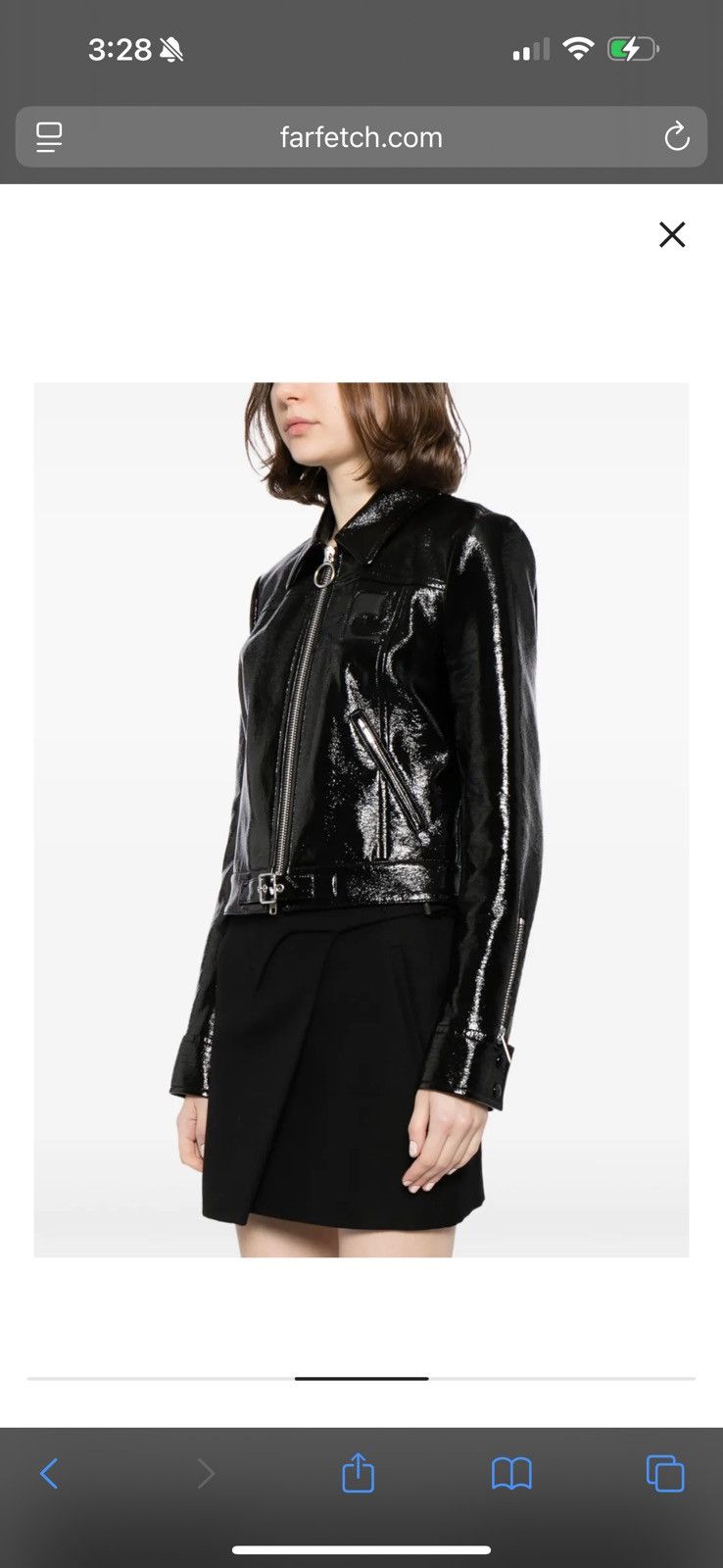 Courreges Courreges Zipped Vinyl Jacket Size M / US 6-8 / IT 42-44 - 2 Thumbnail