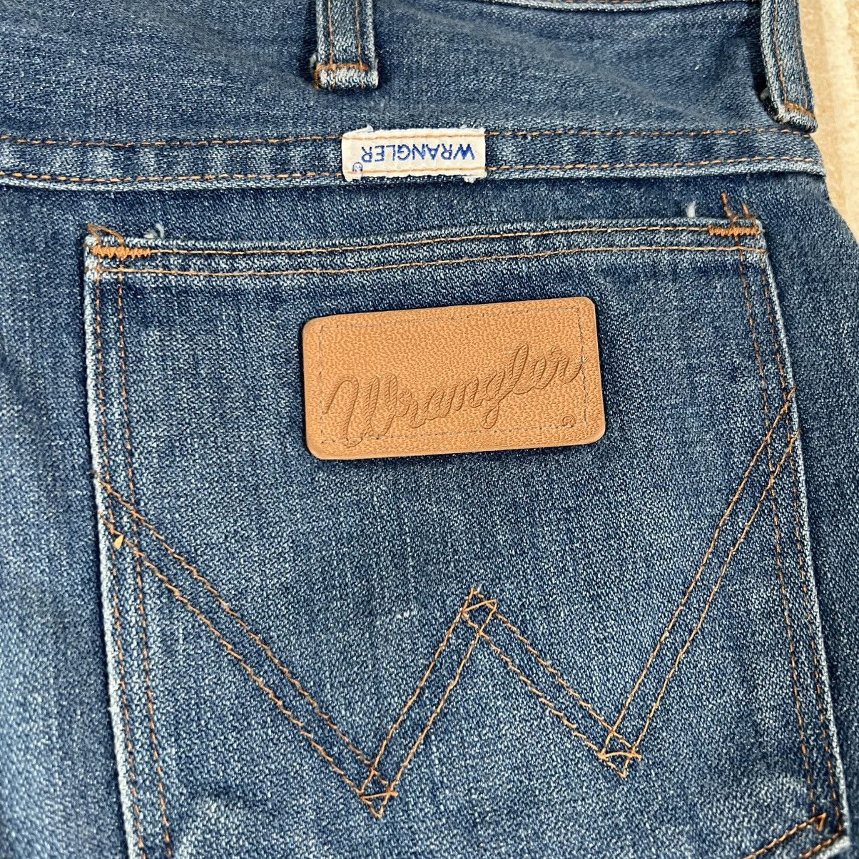 Wrangler Vintage Wrangler Flare Jeans 31x31 "No Fault" Blue Denim Size US 31 - 3 Thumbnail