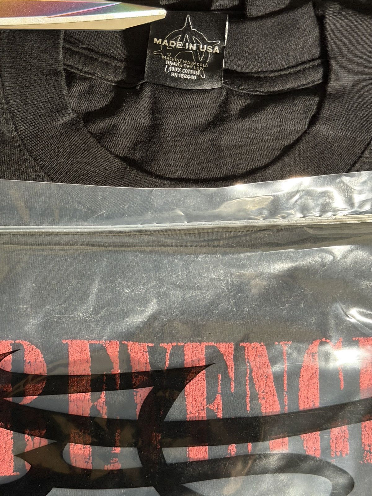 Revenge Revenge Sliver Tee Black XXLARGE Size US XXL / EU 58 / 5 - 6 Thumbnail