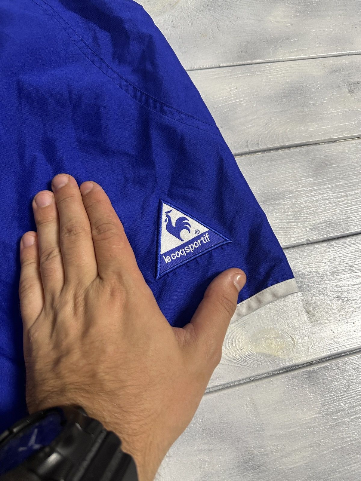 Le Coq Sportif Rare Vintage Soccer Shorts Leicester City Le Coq Sportif Size US 30 / EU 46 - 3 Thumbnail