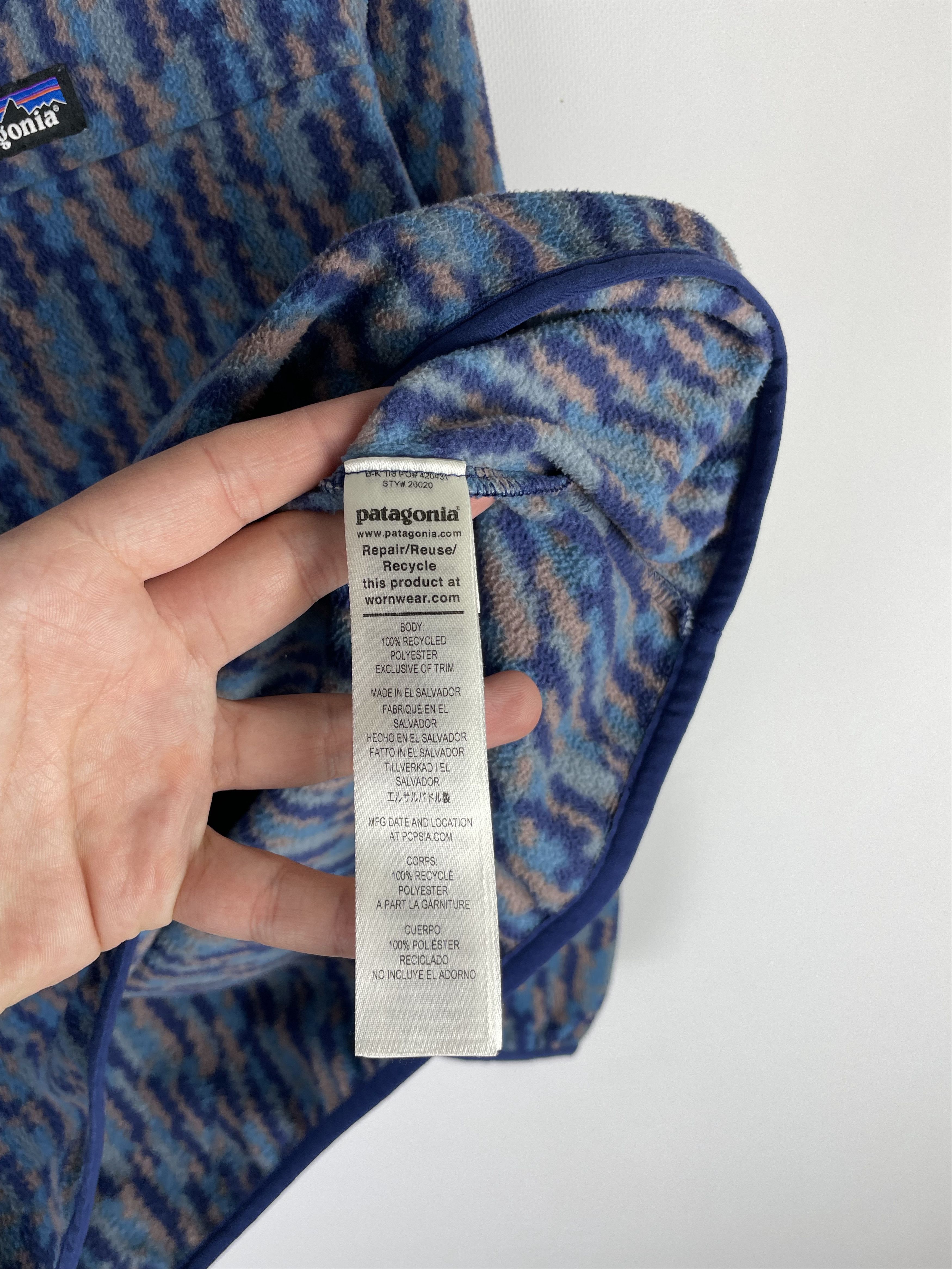 Patagonia × Vintage Rare Vintage Patagonia Synchilla Fleece Size US S / EU 44-46 / 1 - 7 Thumbnail