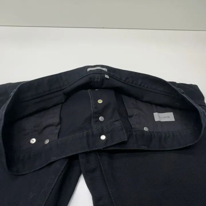 Dior Dior Black Straight Leg Denim Pants for Men 0079-2507