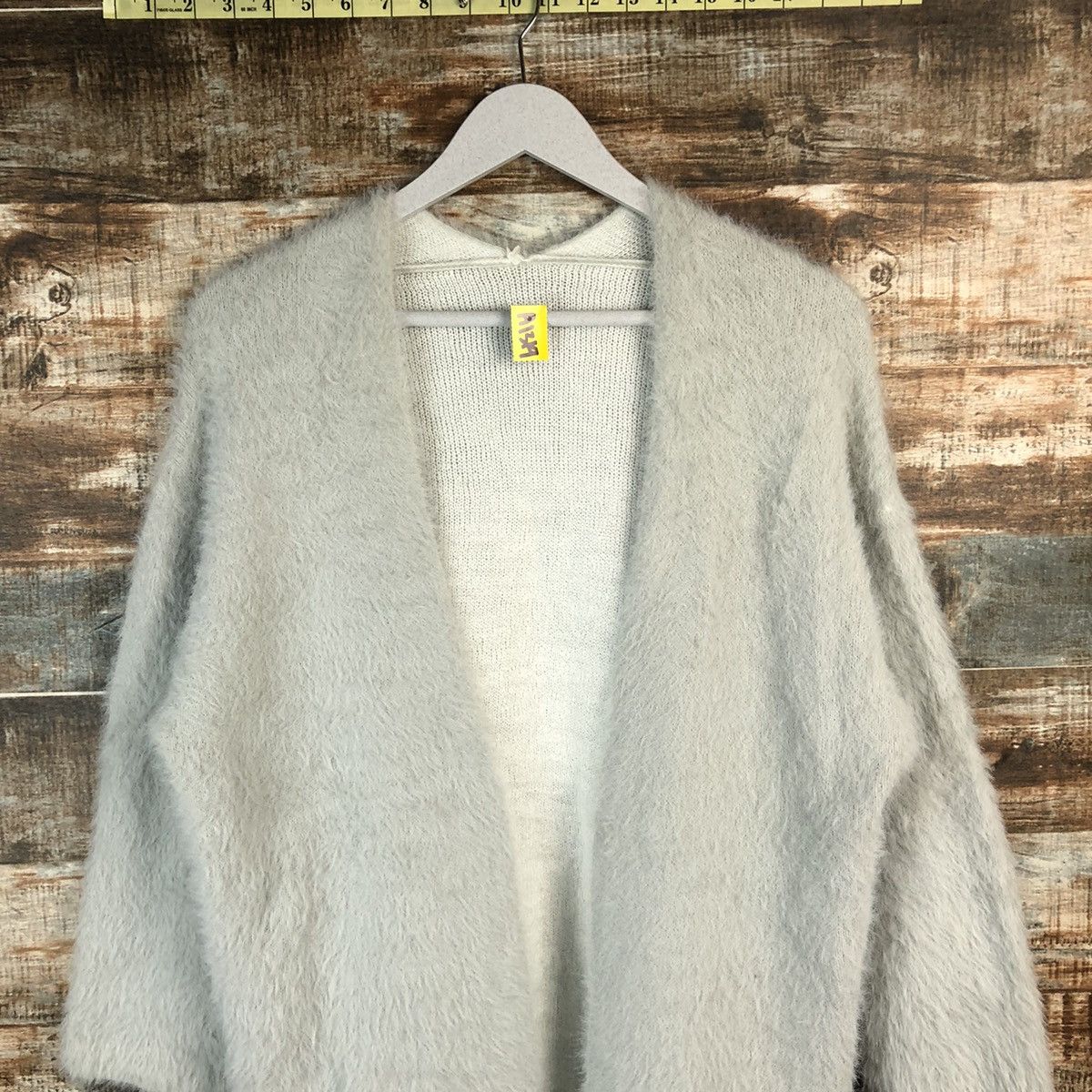 Homespun Knitwear × Japanese Brand Rope Picnic Grey Cardigan Knitwear #A1319 Size L / US 10 / IT 46 - 5 Thumbnail